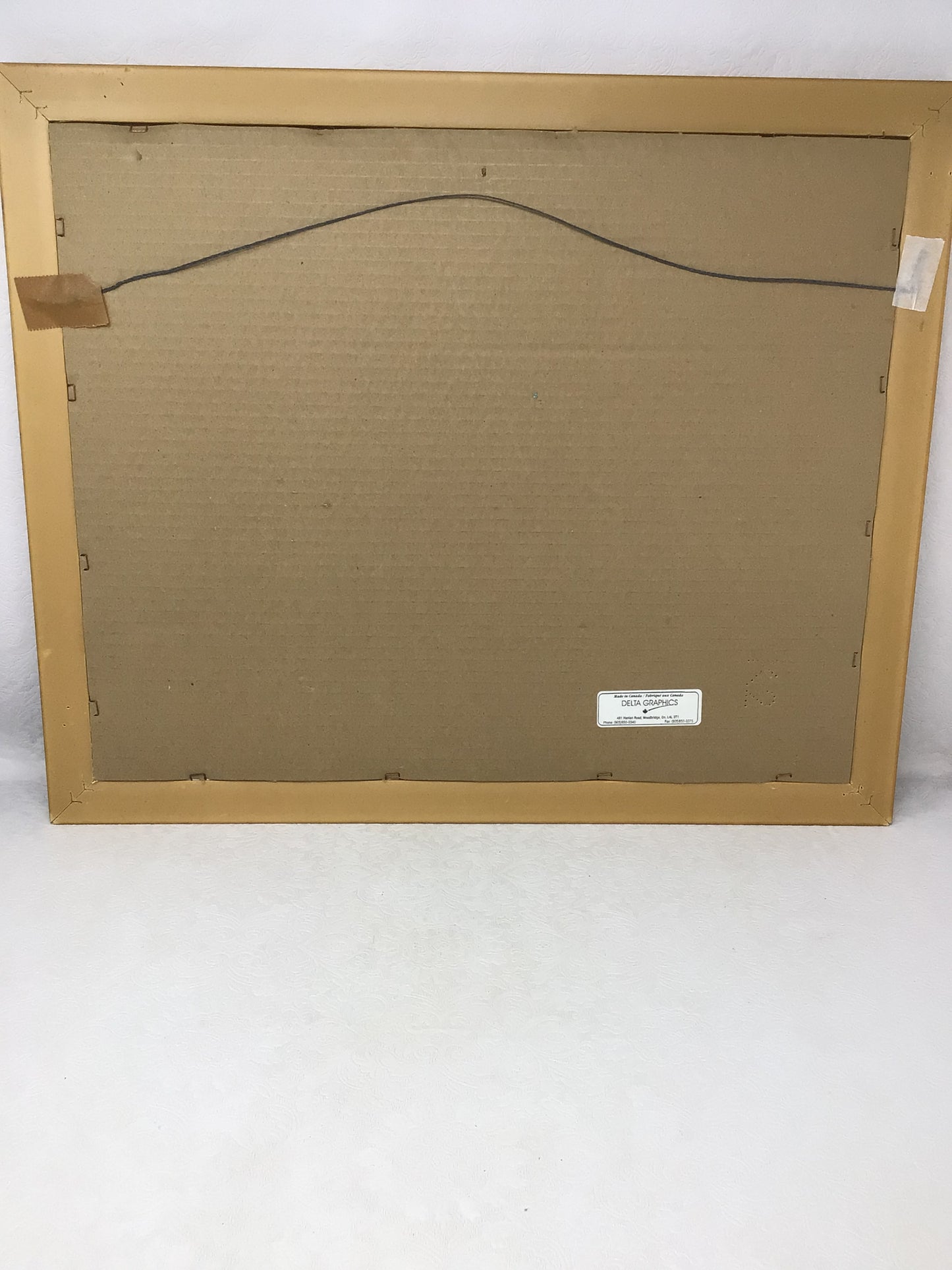 “Flowers and Books” Framed Art Piece