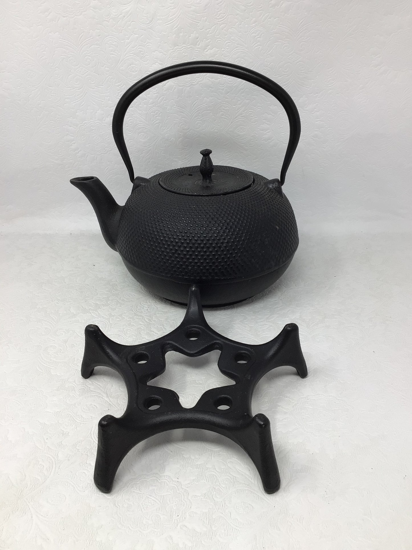 Cast Iron Teapot with Stand