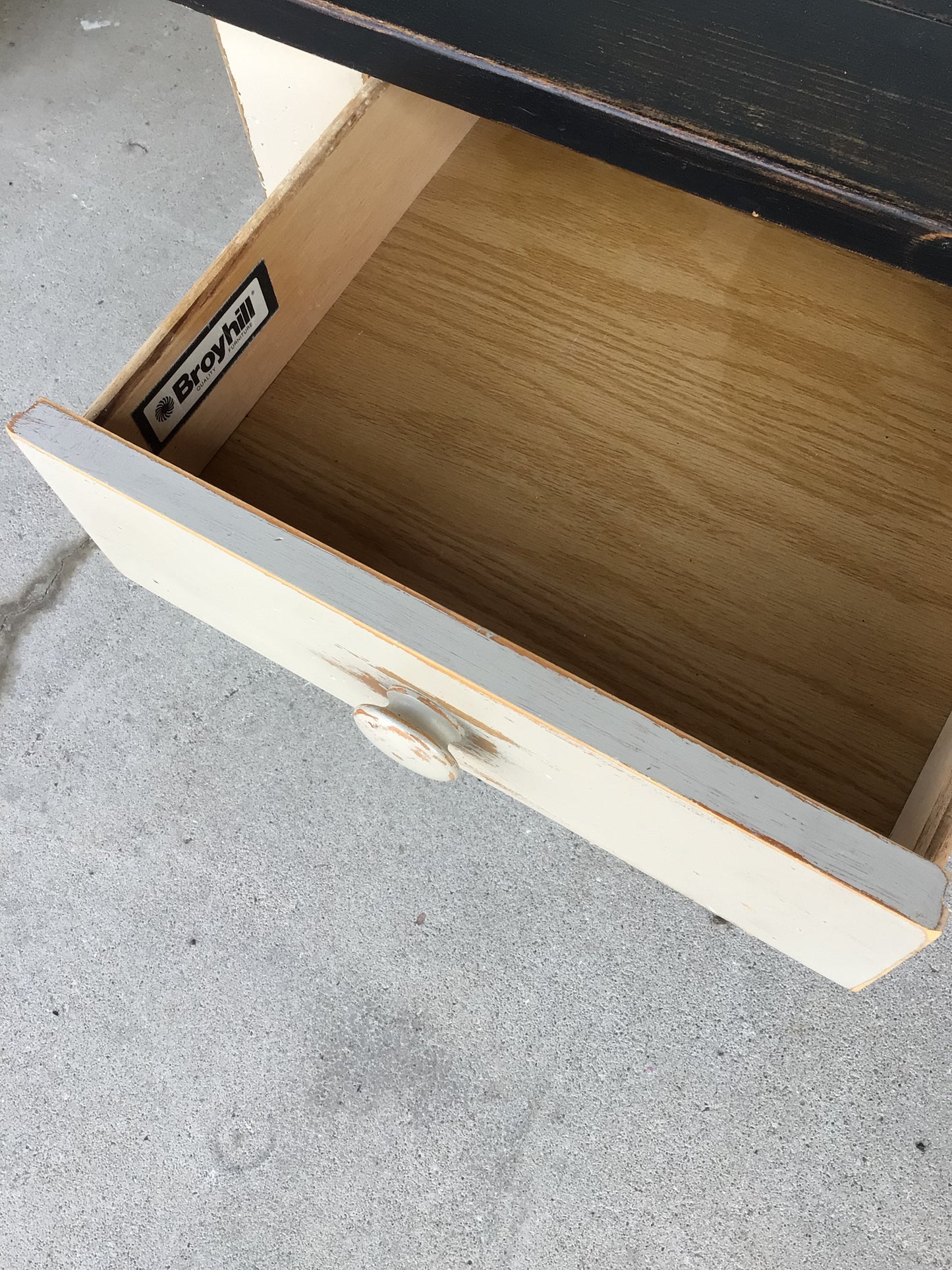 Broyhill Rustic Side Table