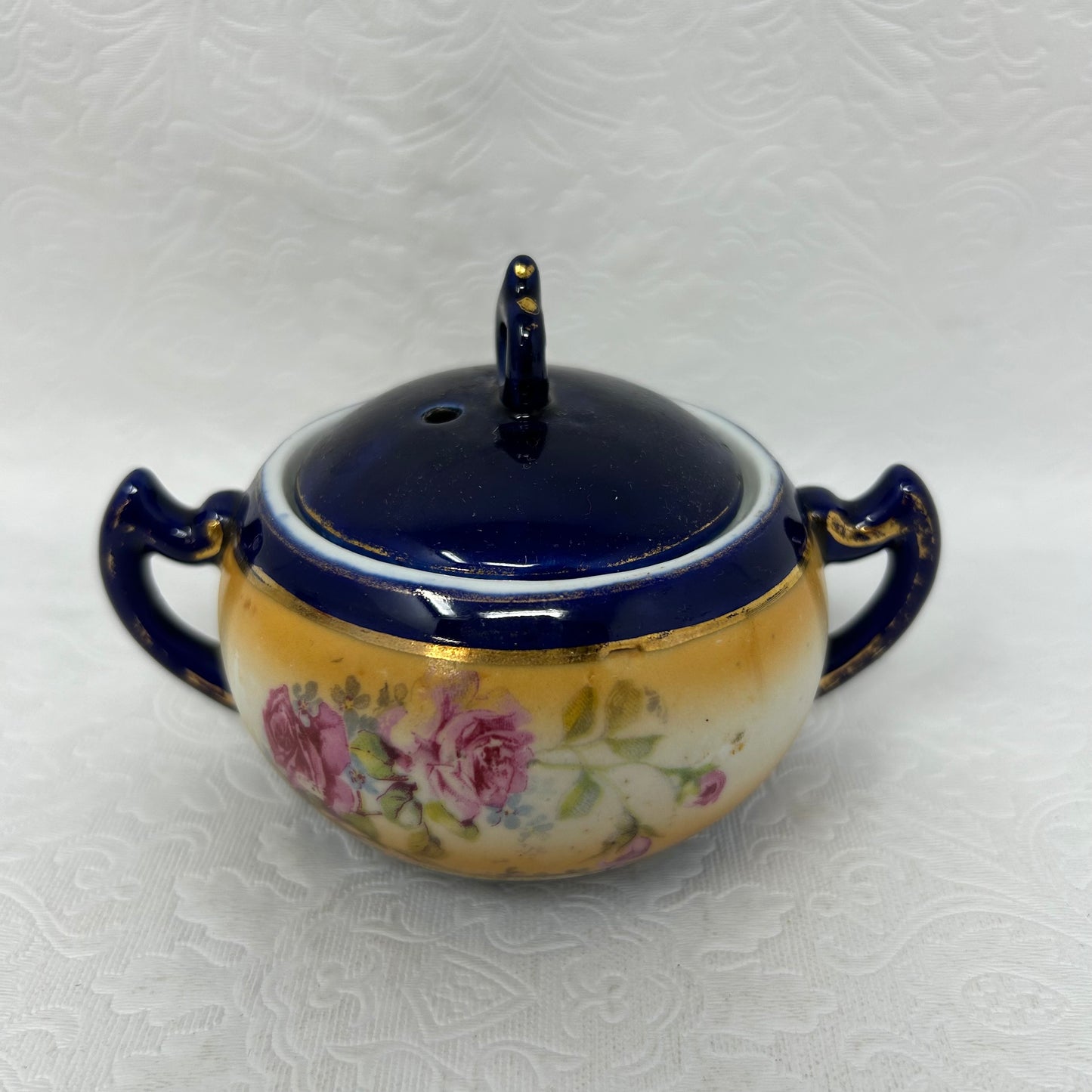 Vintage Multicolour Floral Tea Set of 14