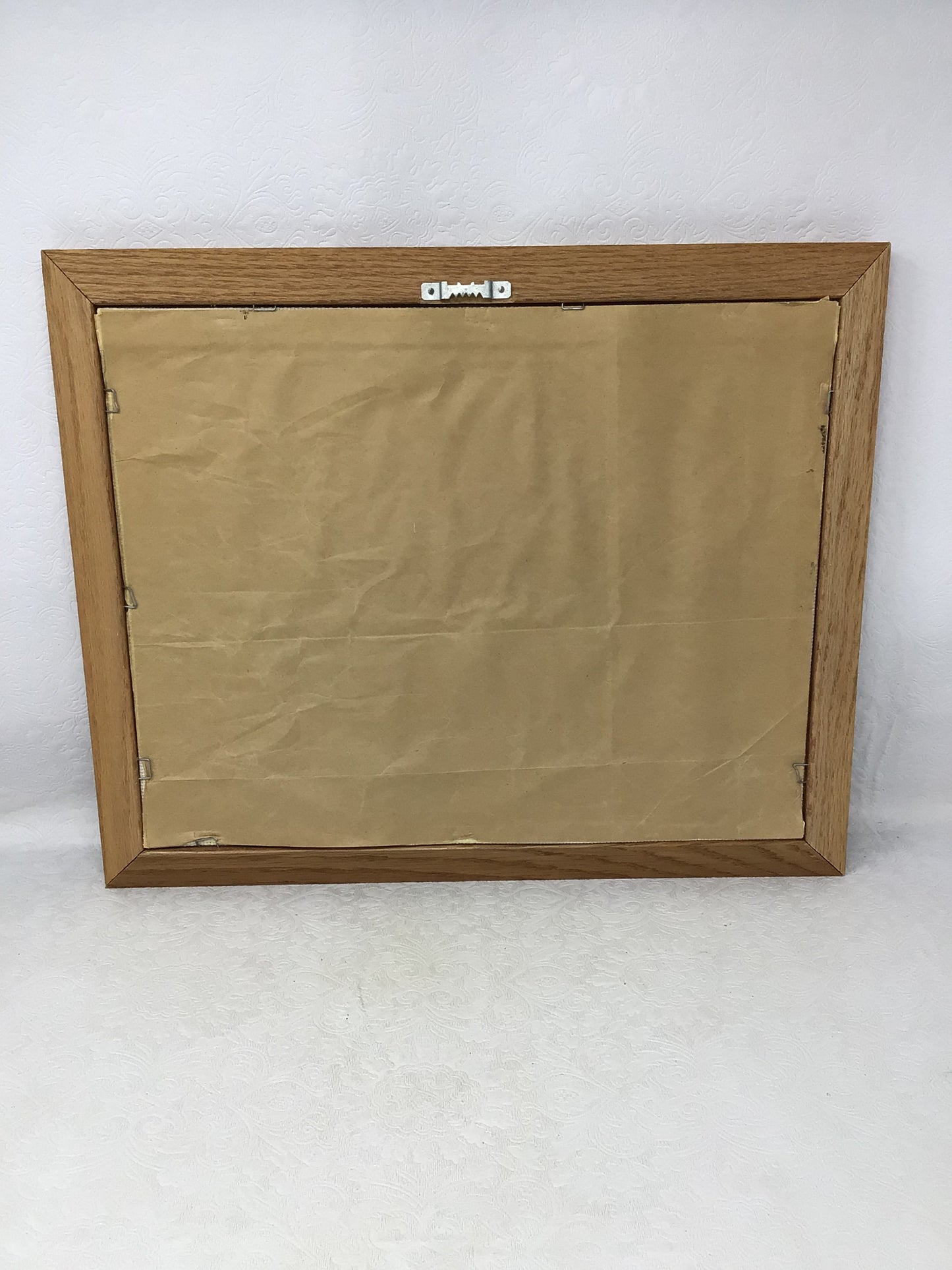 “Country Kitchen Shelf” Framed Cross-Stitch