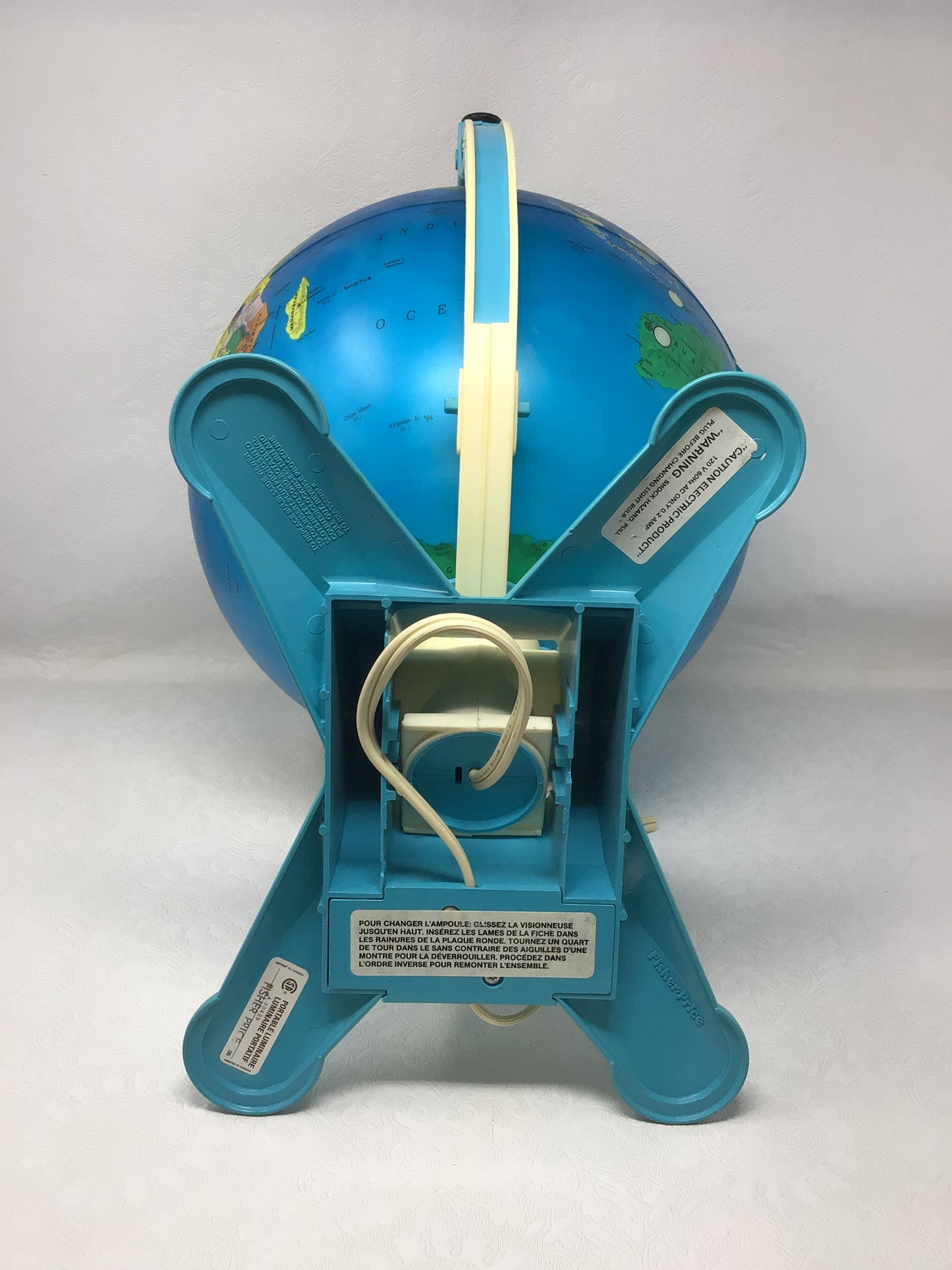 1988 Fisher-Price Discovery Light-Up Globe