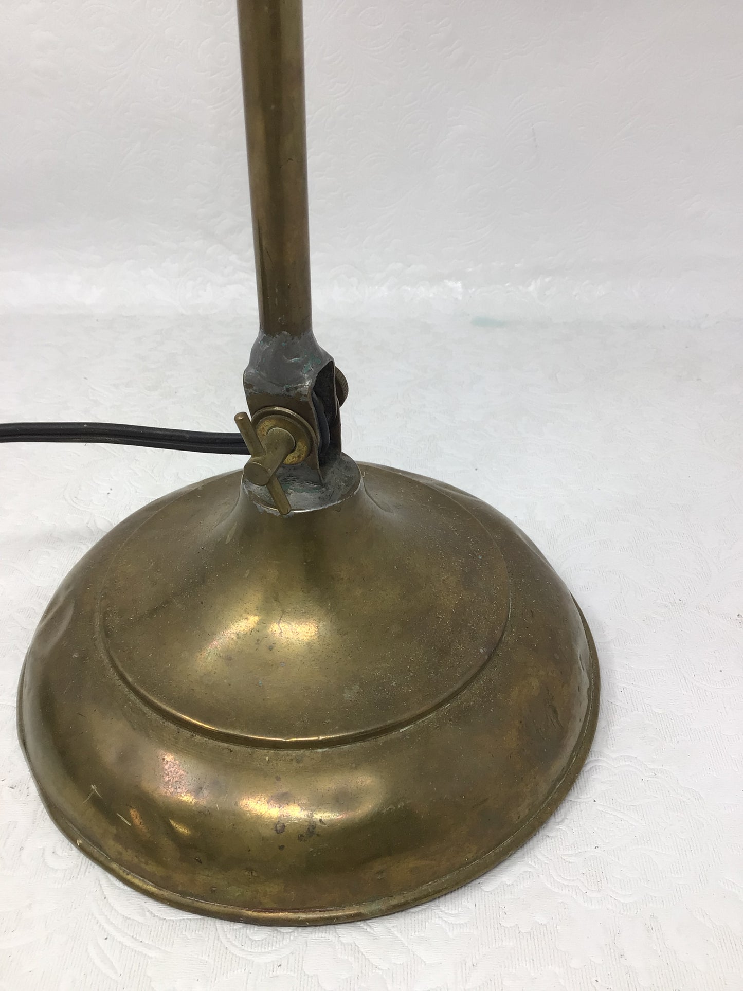 Vintage Brass Adjustable Desk Lamp
