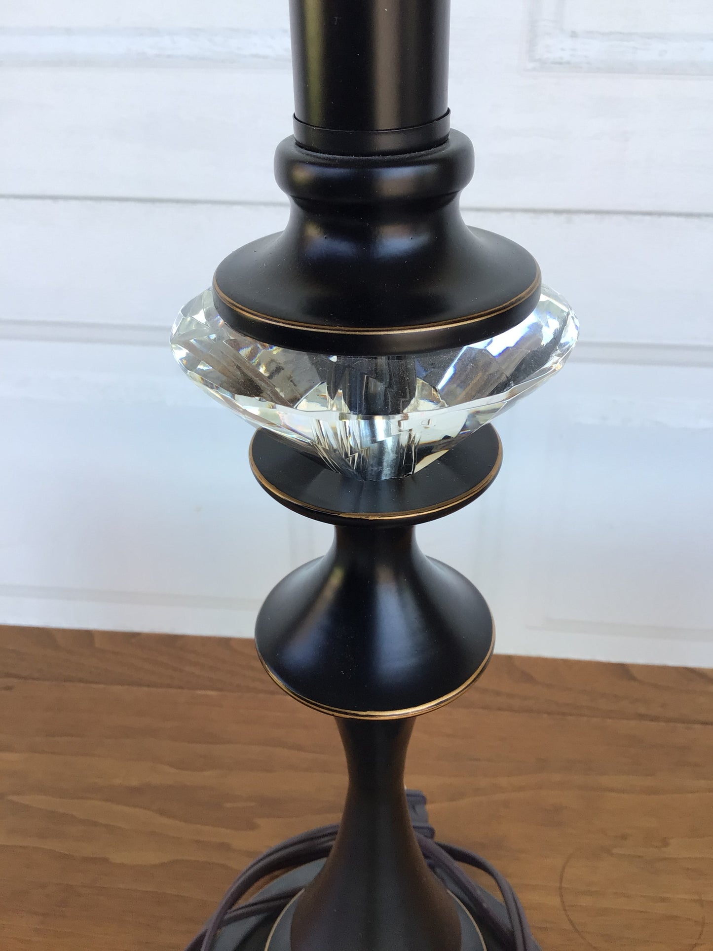 Black Metal Table Lamp