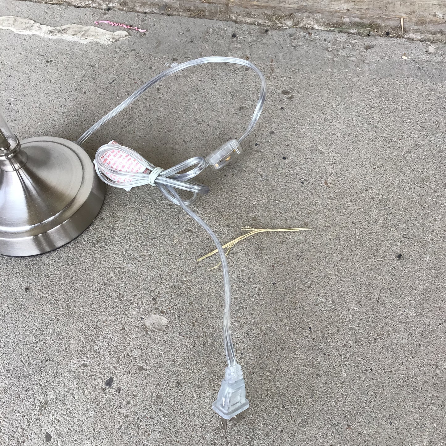 Small Silver Lamp