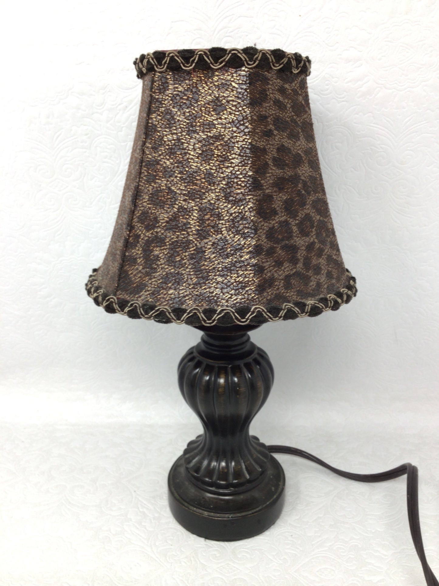 Small Animal Print Lamp