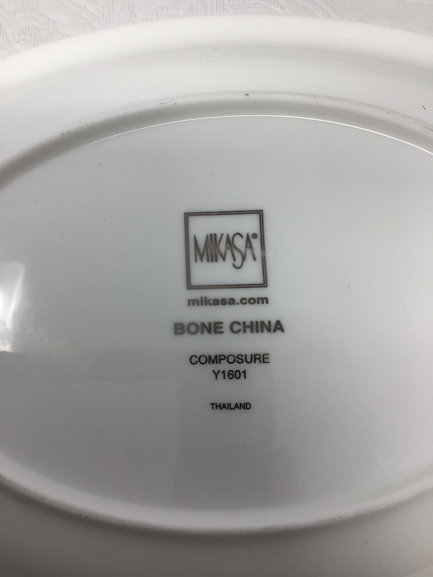 MIKASA Gravy Boat and Tray