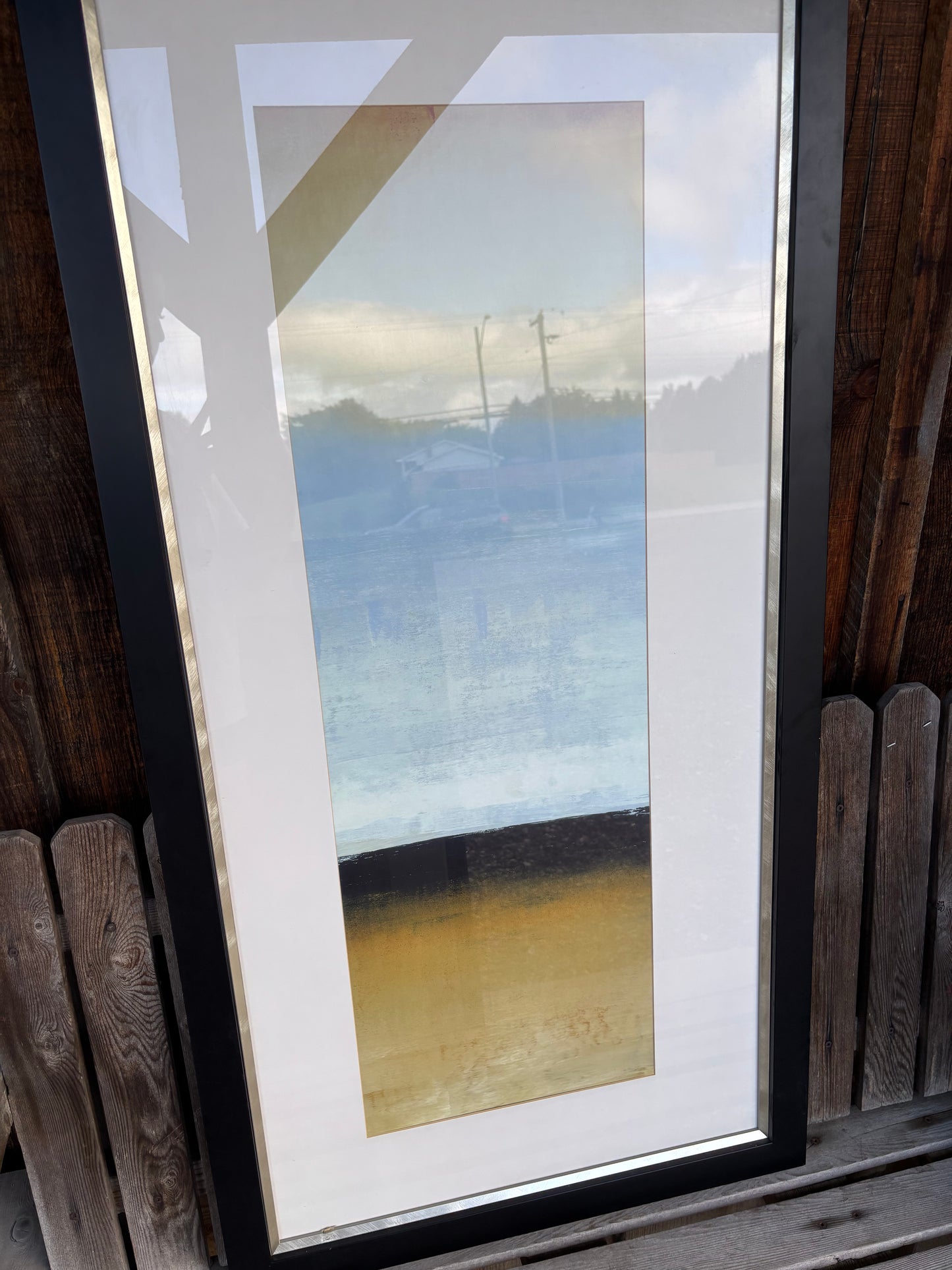 Framed Abstract Scene