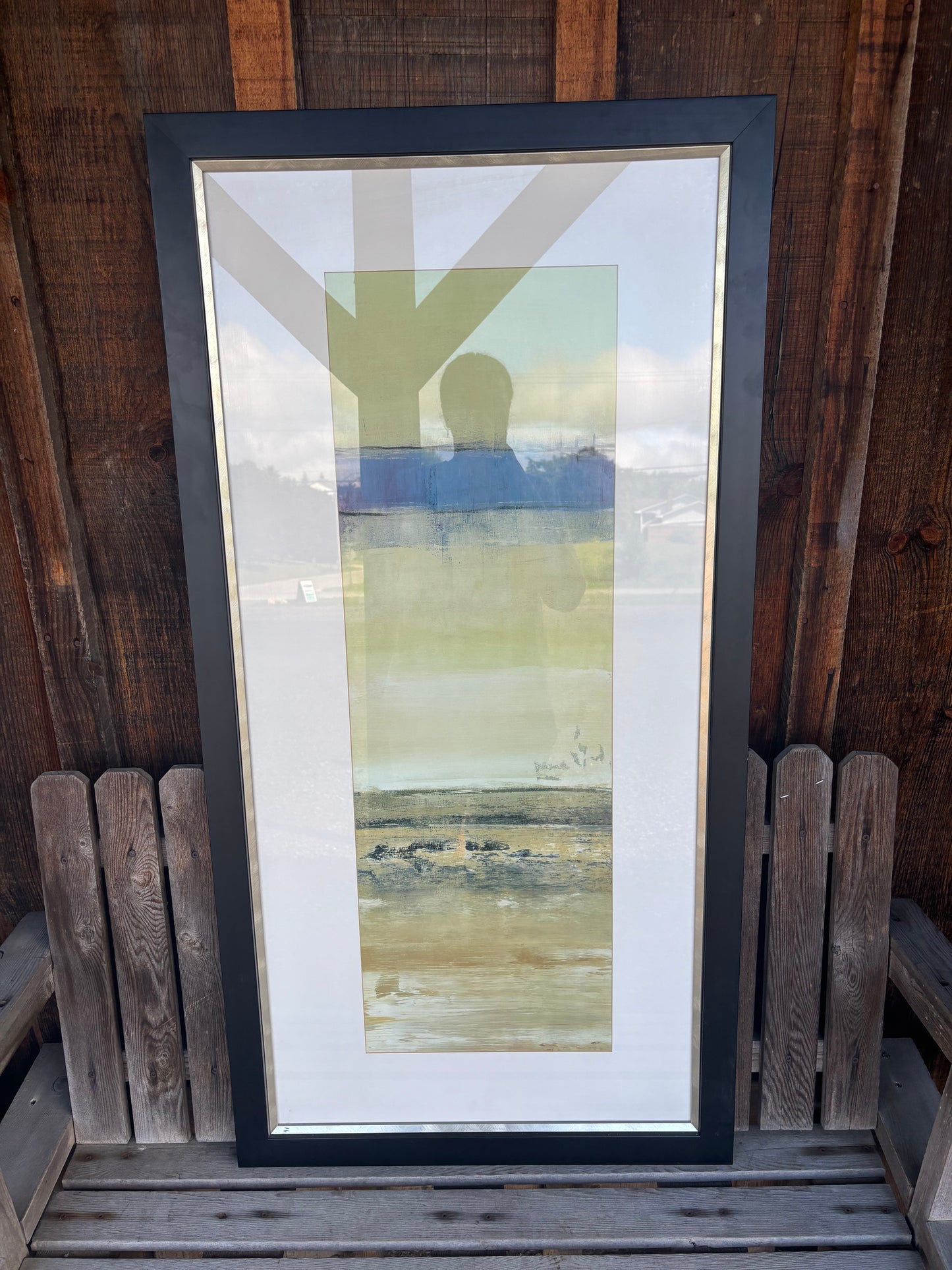 Framed Abstract Artwork