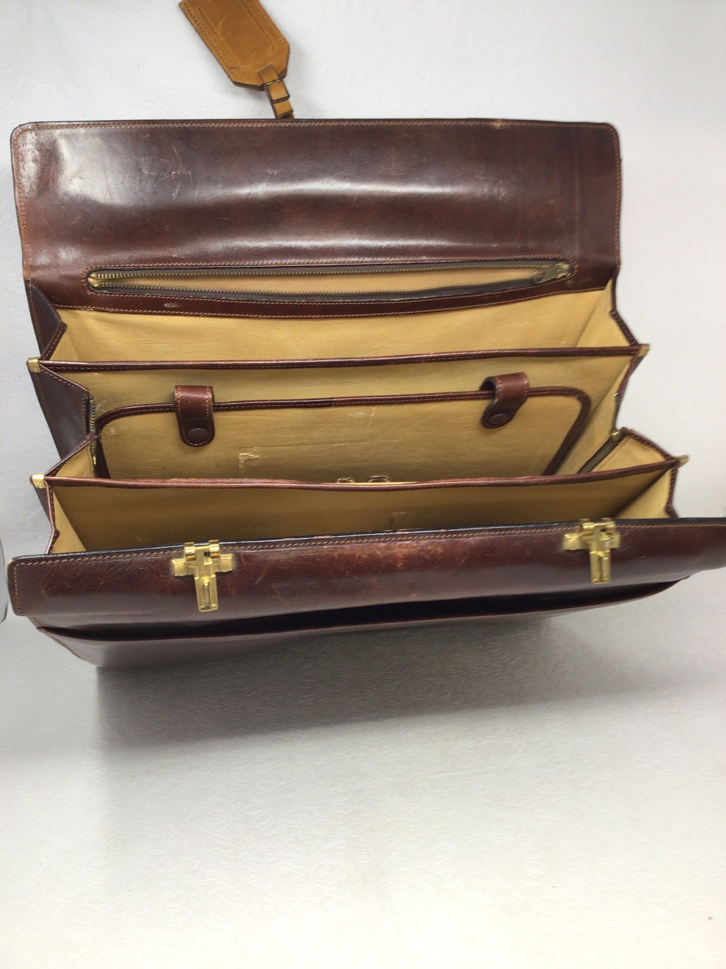 Genuine Leather Briefcase (made in Italy)