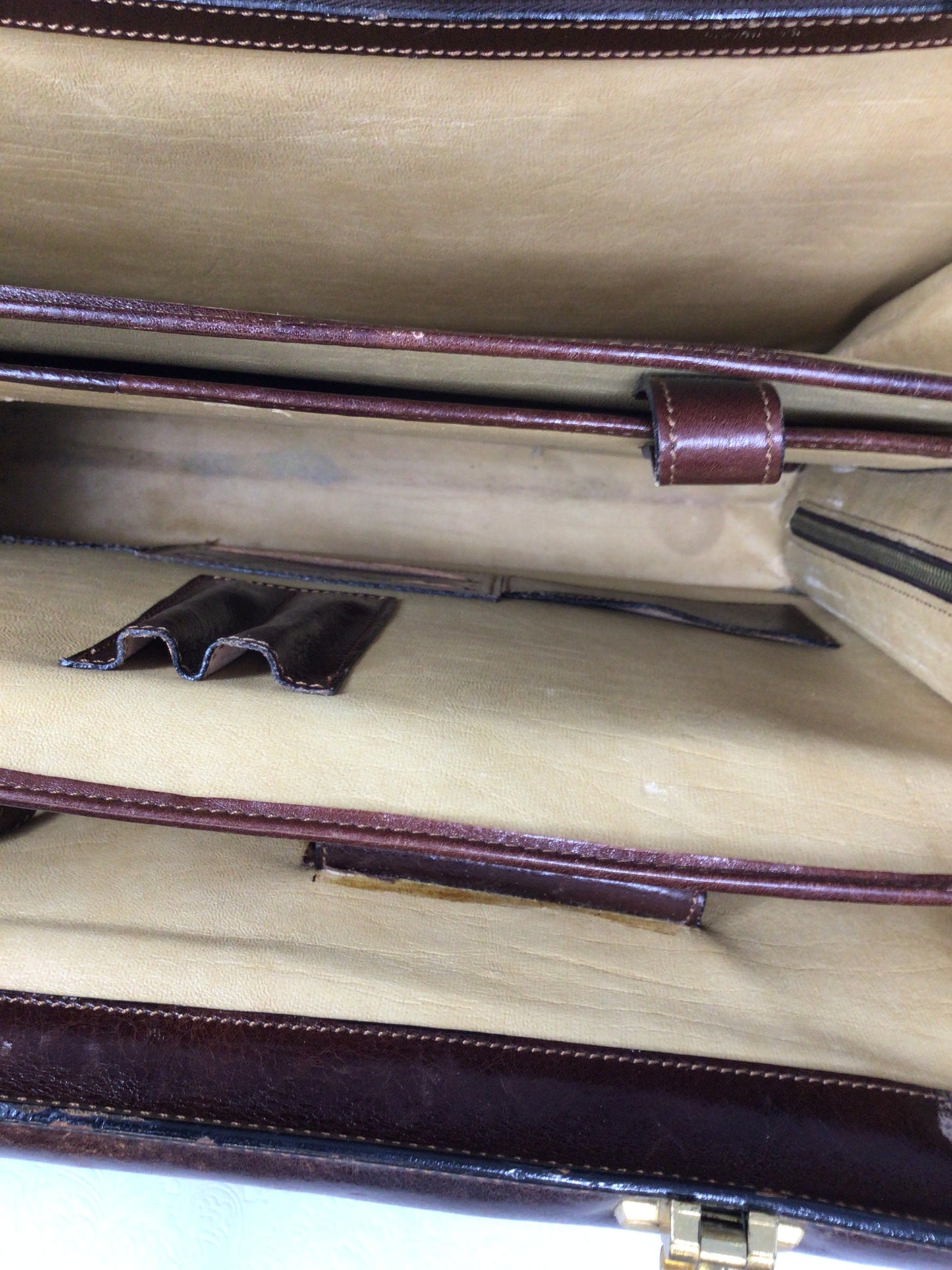 Genuine Leather Briefcase (made in Italy)