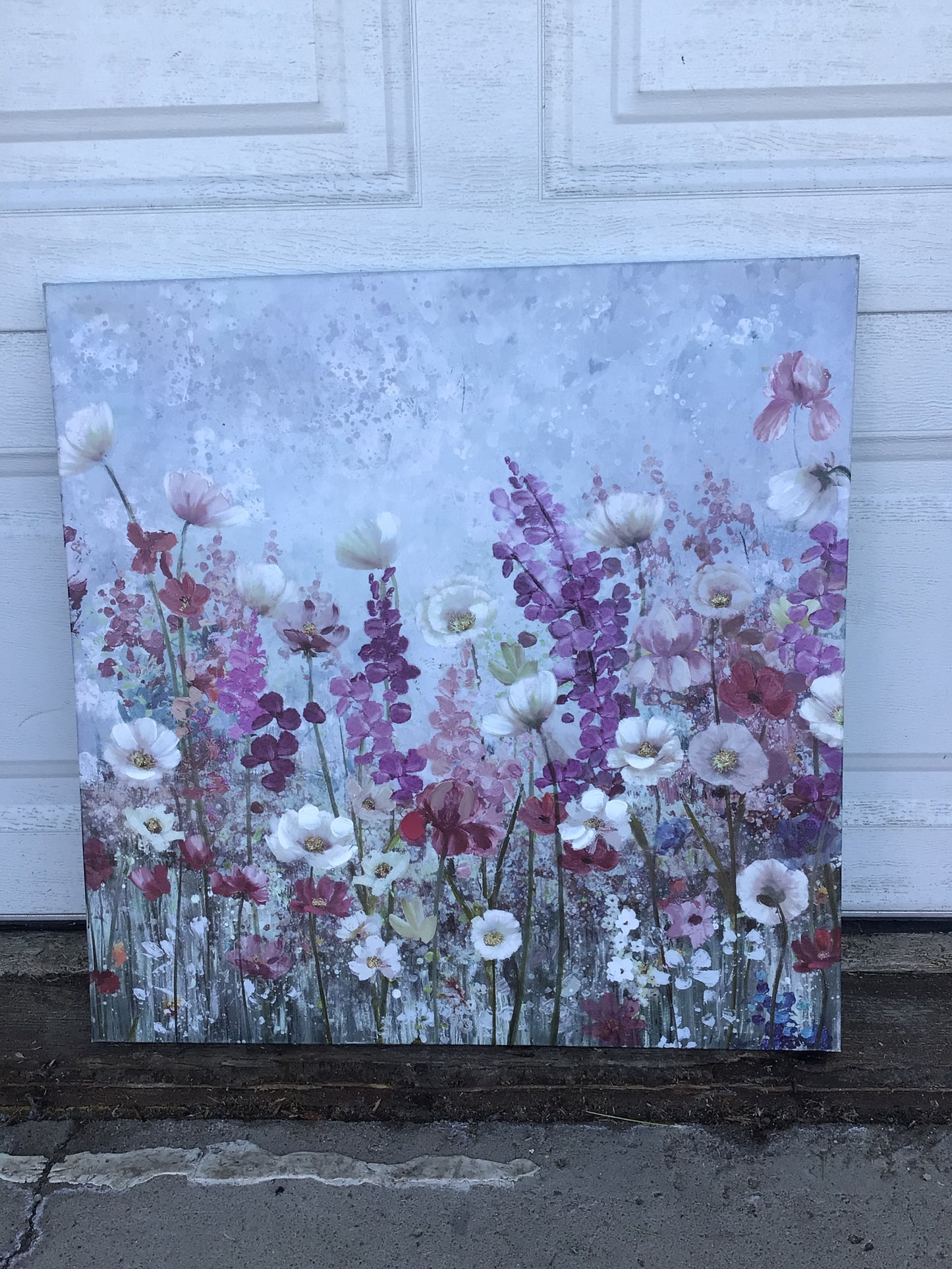 Wildflowers on Canvas
