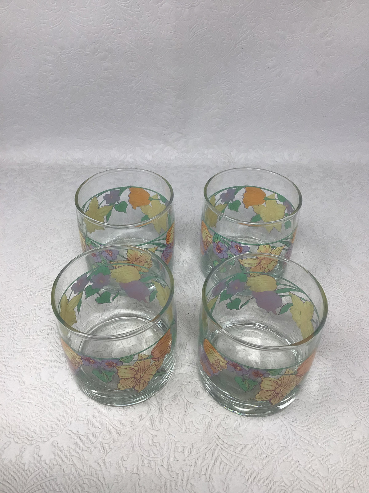 Libbey St. Clair Glasses, Set of 4