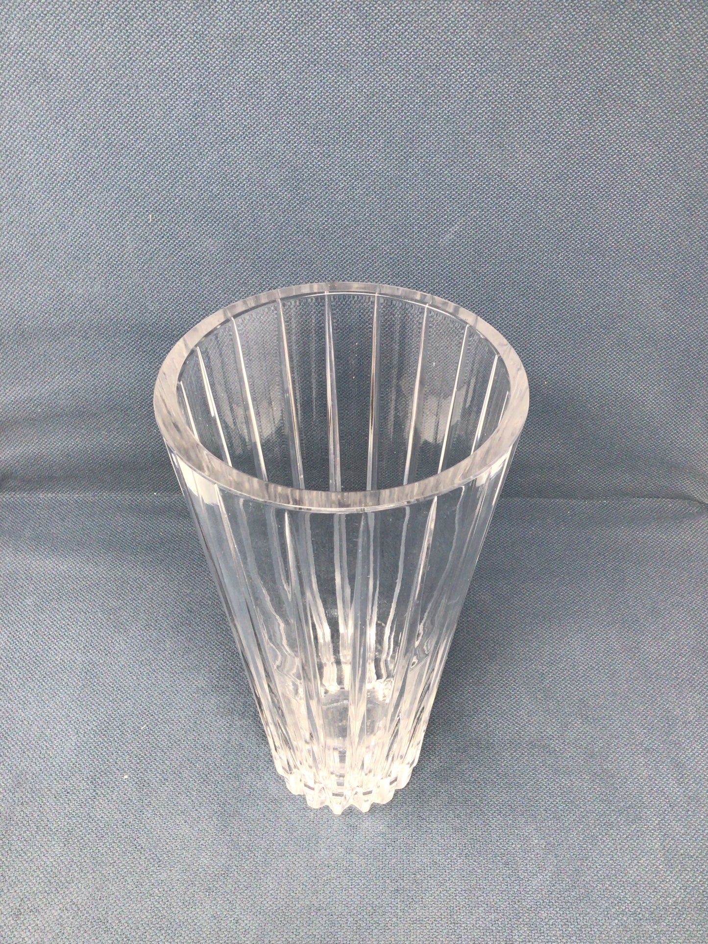 Mikasa Vintage Like Crystal Paneled Bud Vase