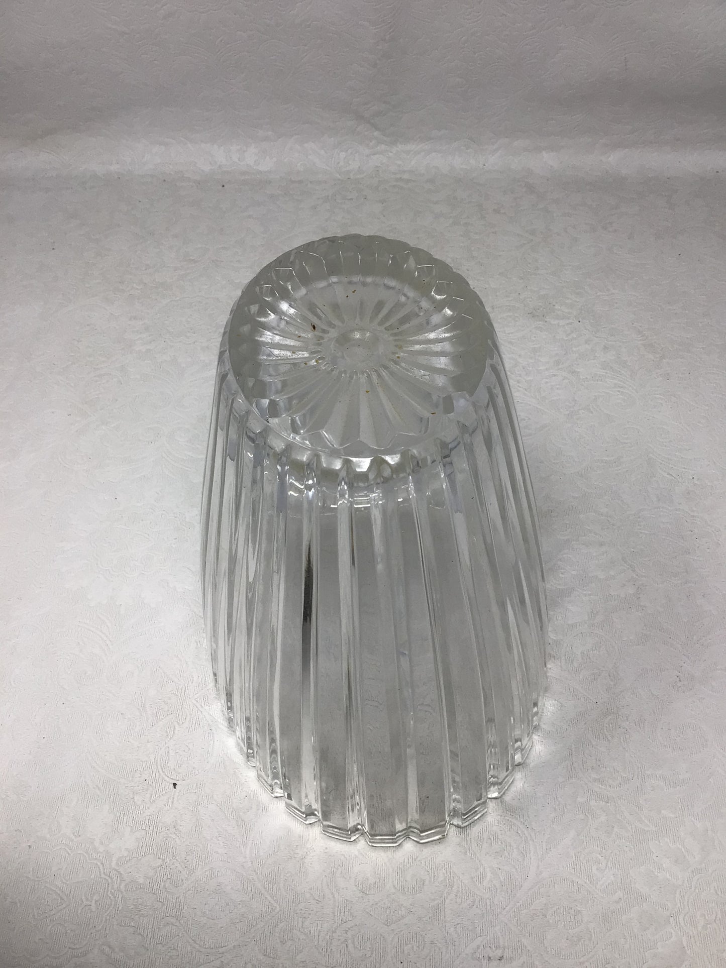 Crystal Fluted Vase