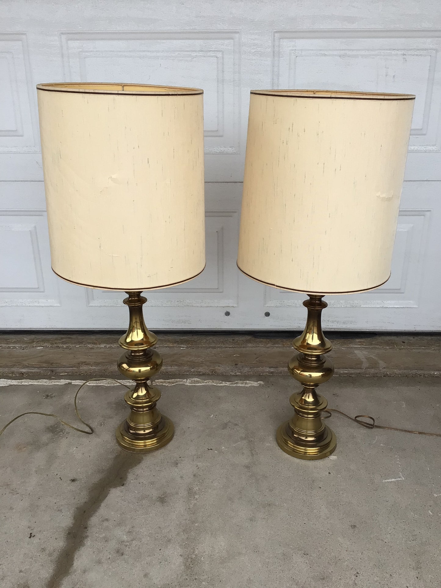 Brass Stiffel Like Table Lamp