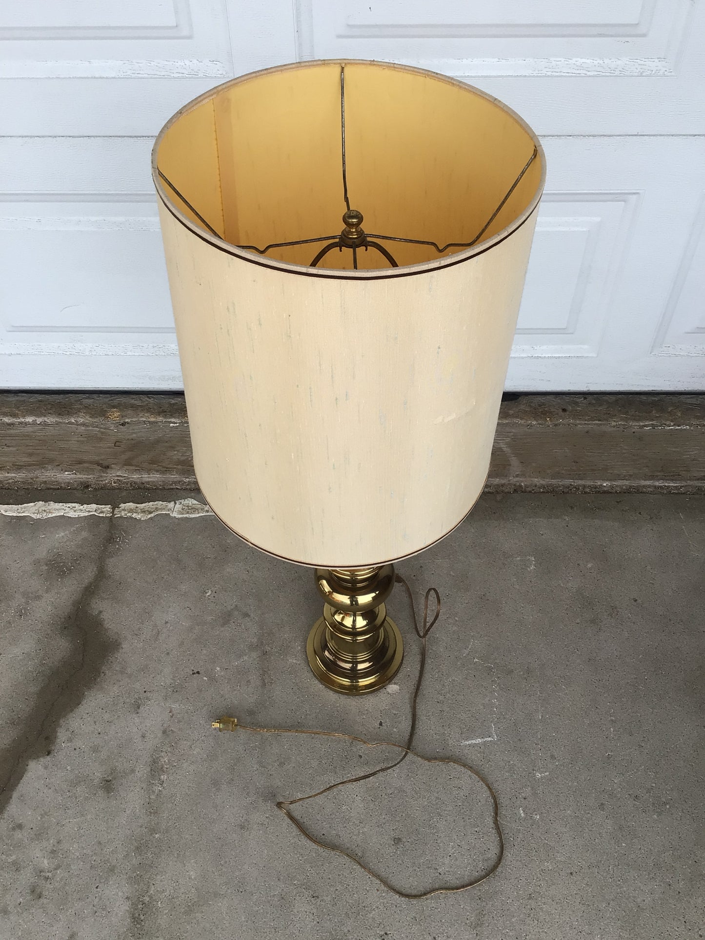 Brass Stiffel Like Table Lamp