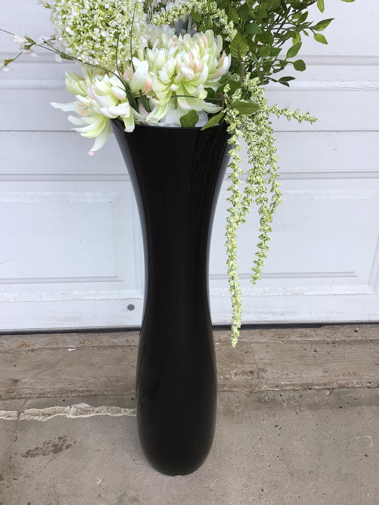 Black Glass Vase