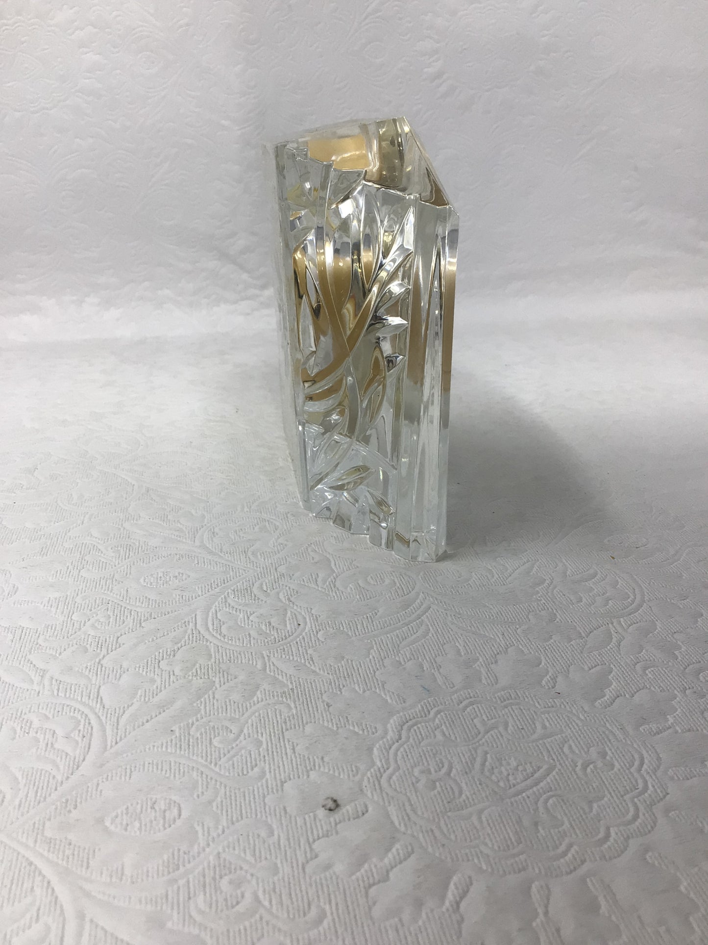Decorative Glass Mantle Clock