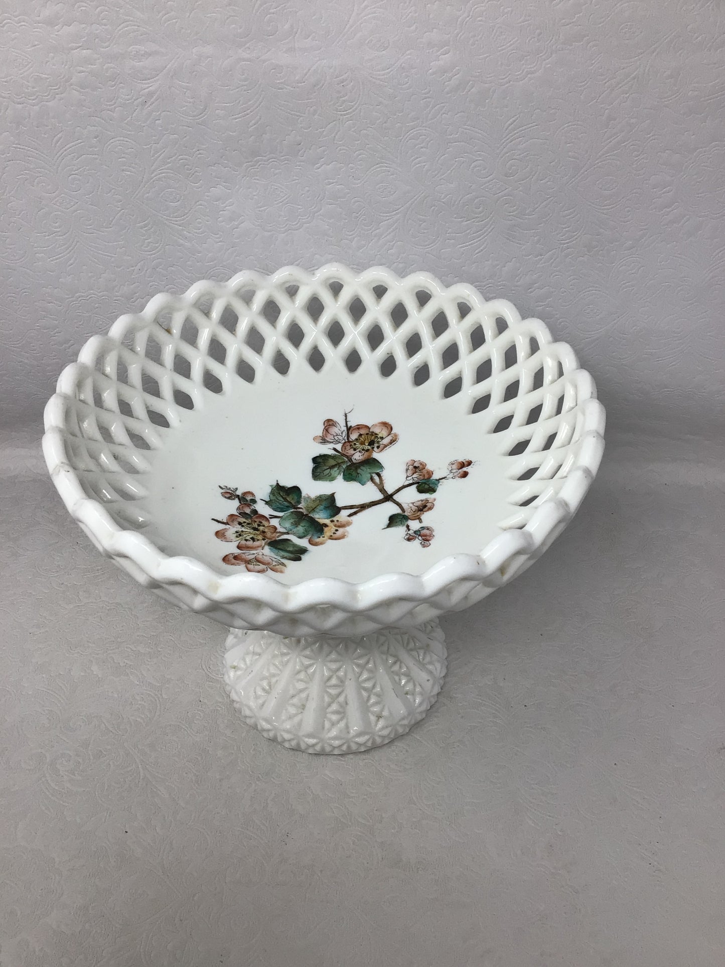 Vintage Pedestal Fruit Bowl