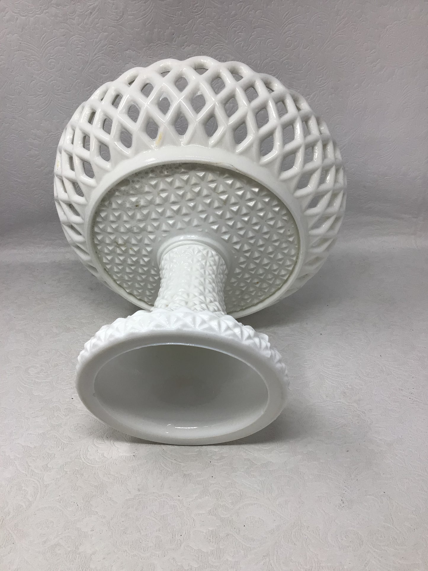 Vintage Pedestal Fruit Bowl