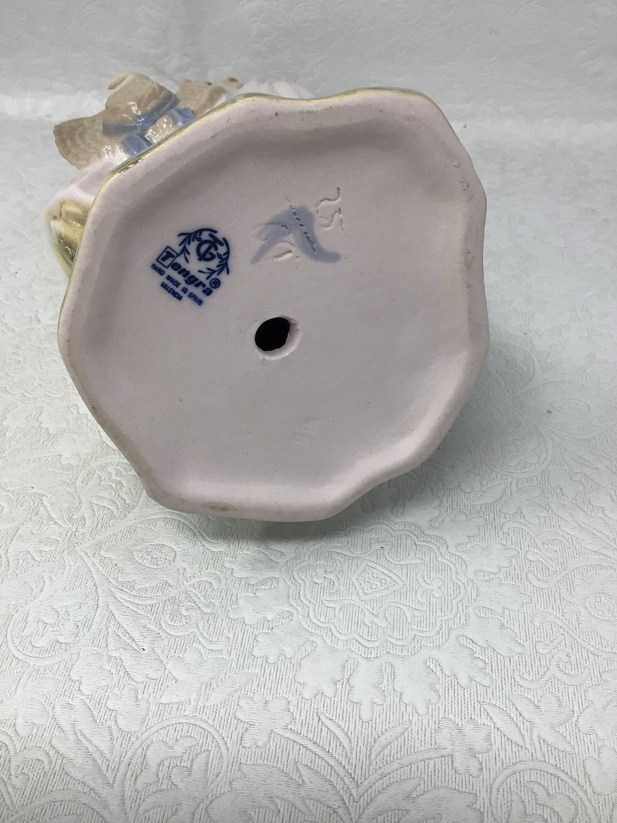 Vintage Tengra Porcelain Women Figurine