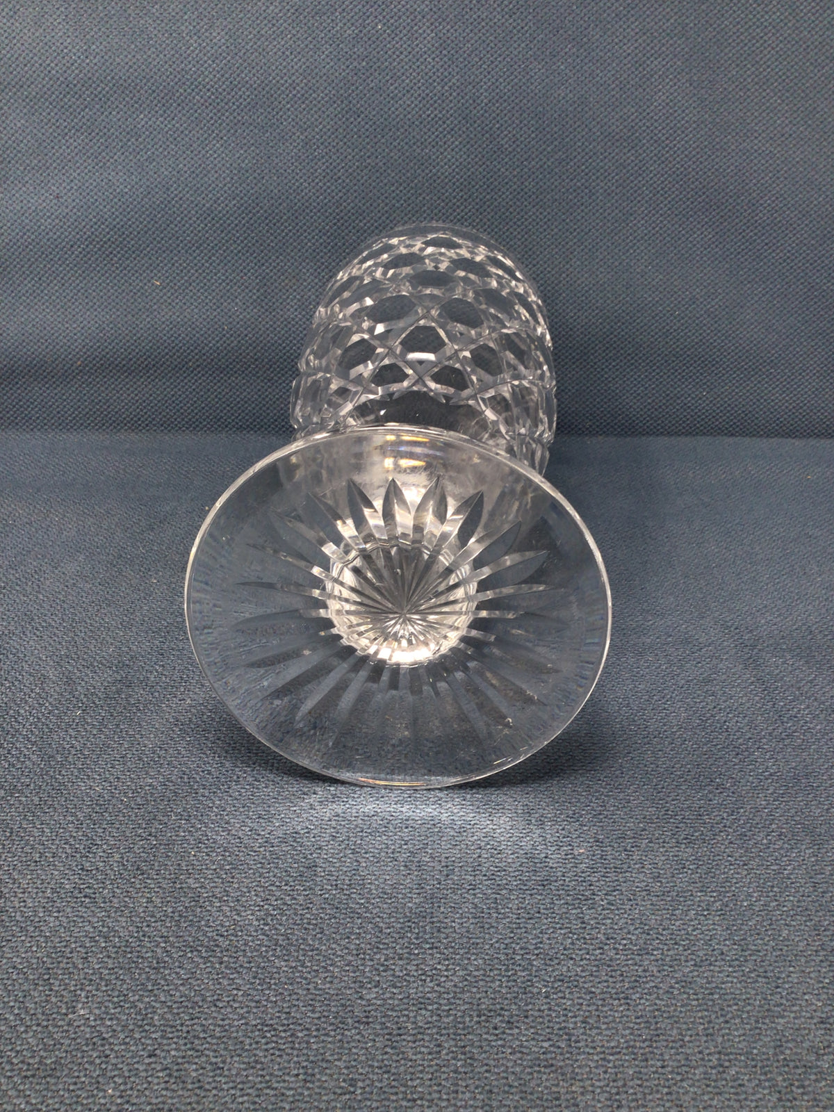 Vintage Pressed Glass Vase