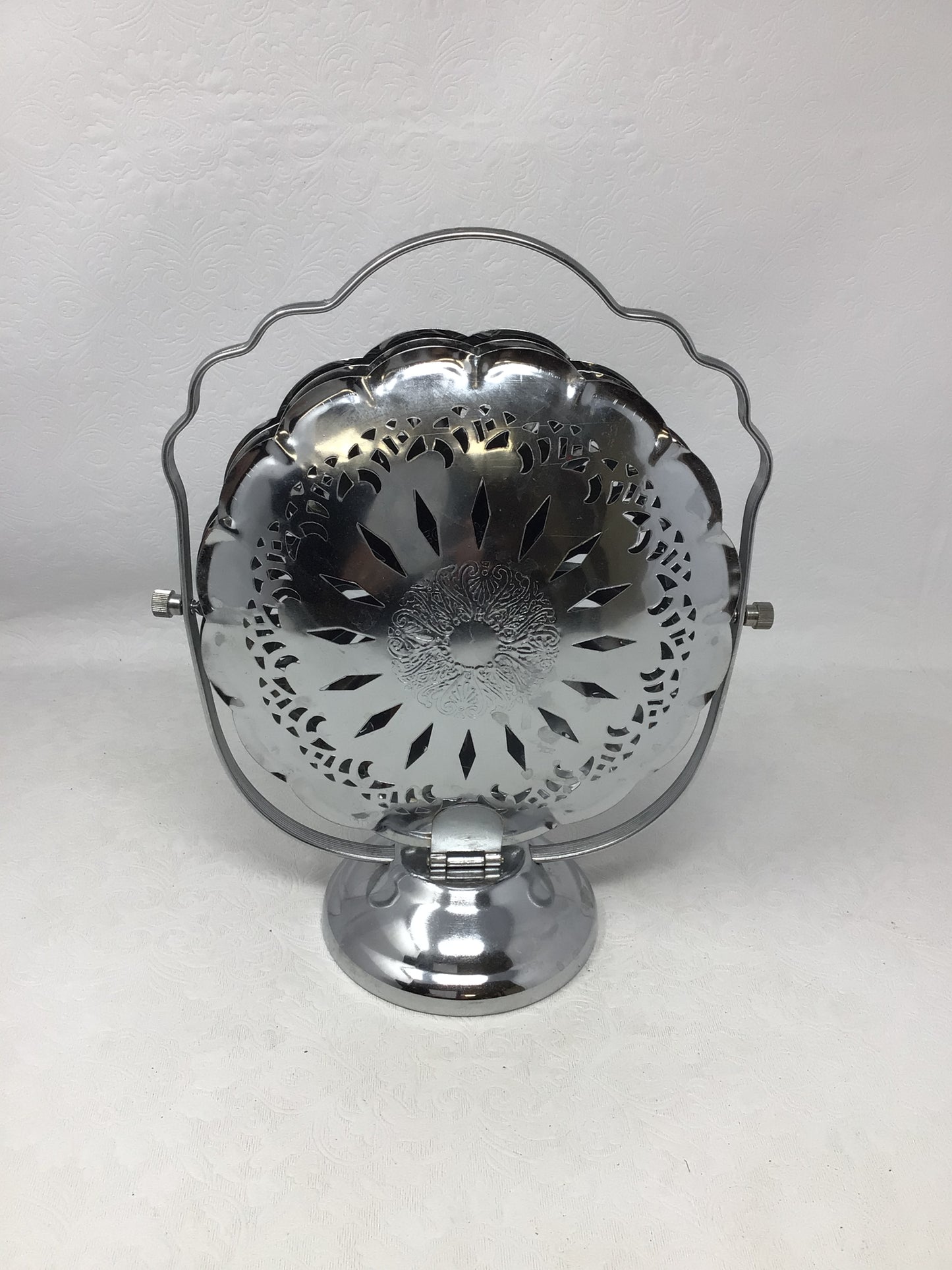Vintage Chrome Plated Serving Tray