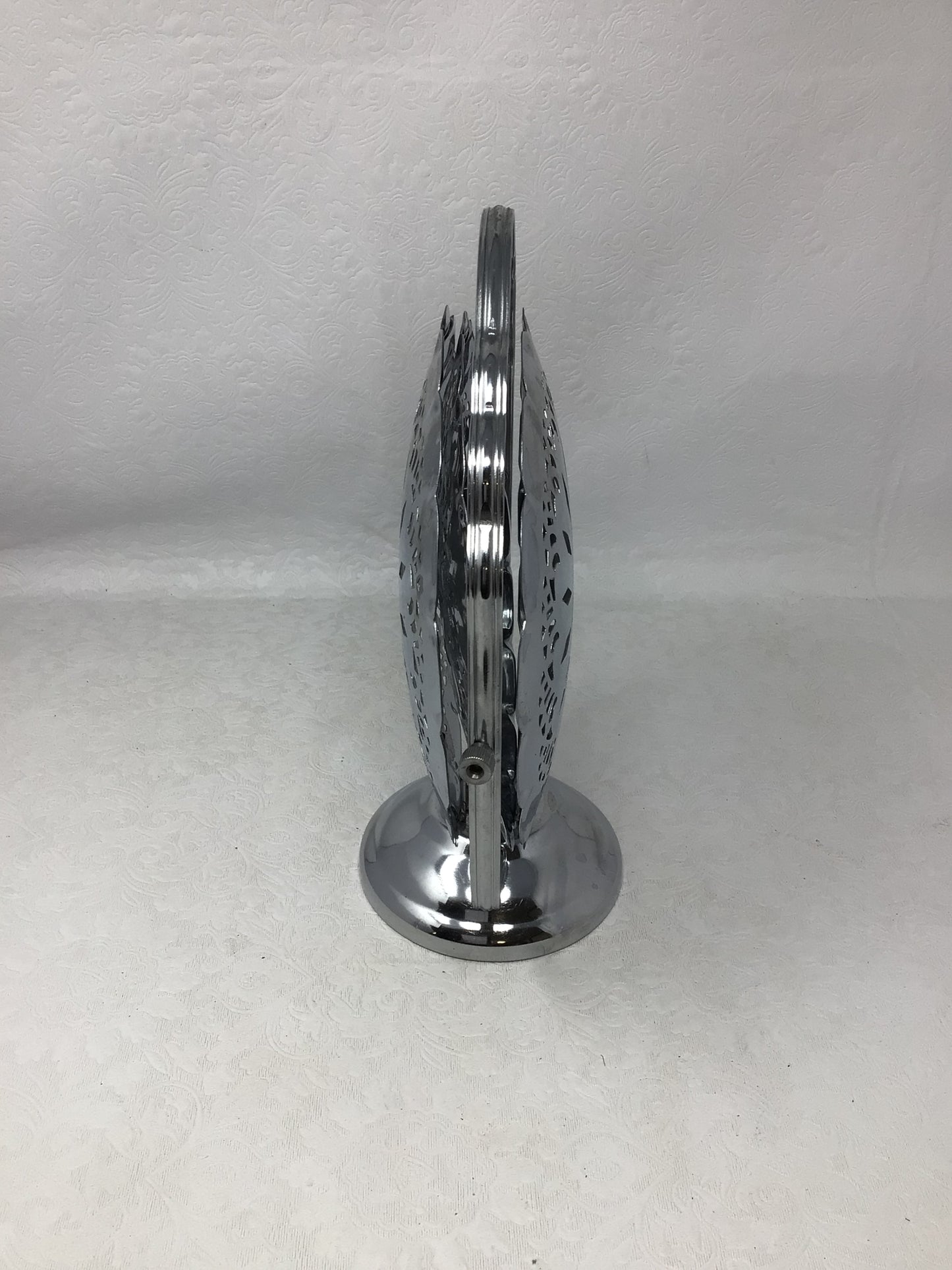 Vintage Chrome Plated Serving Tray
