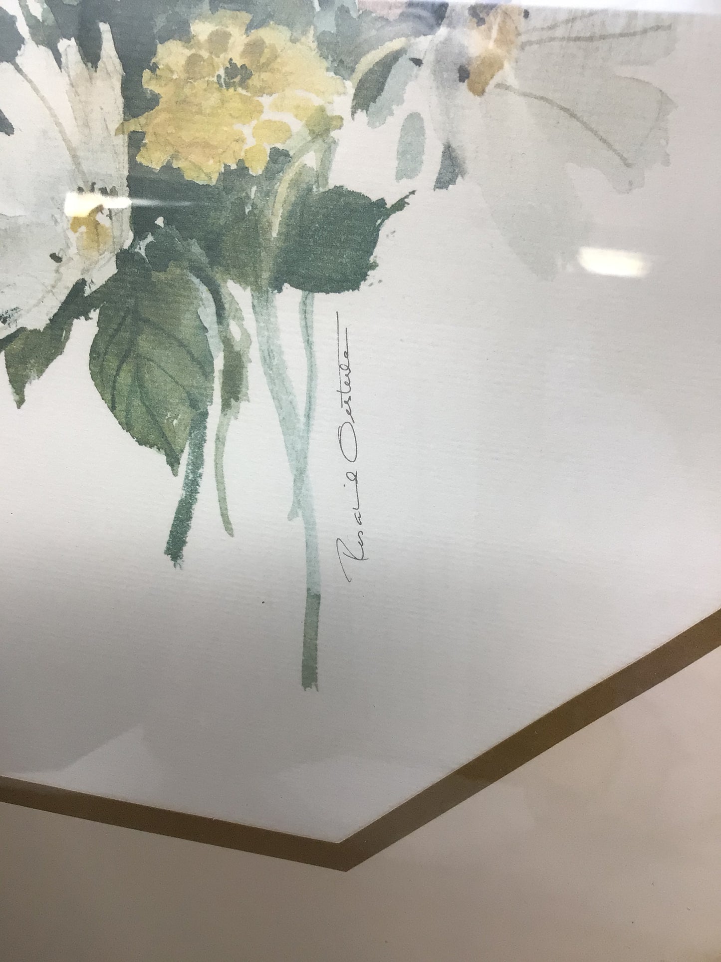 Floral Water Colour #2 Print