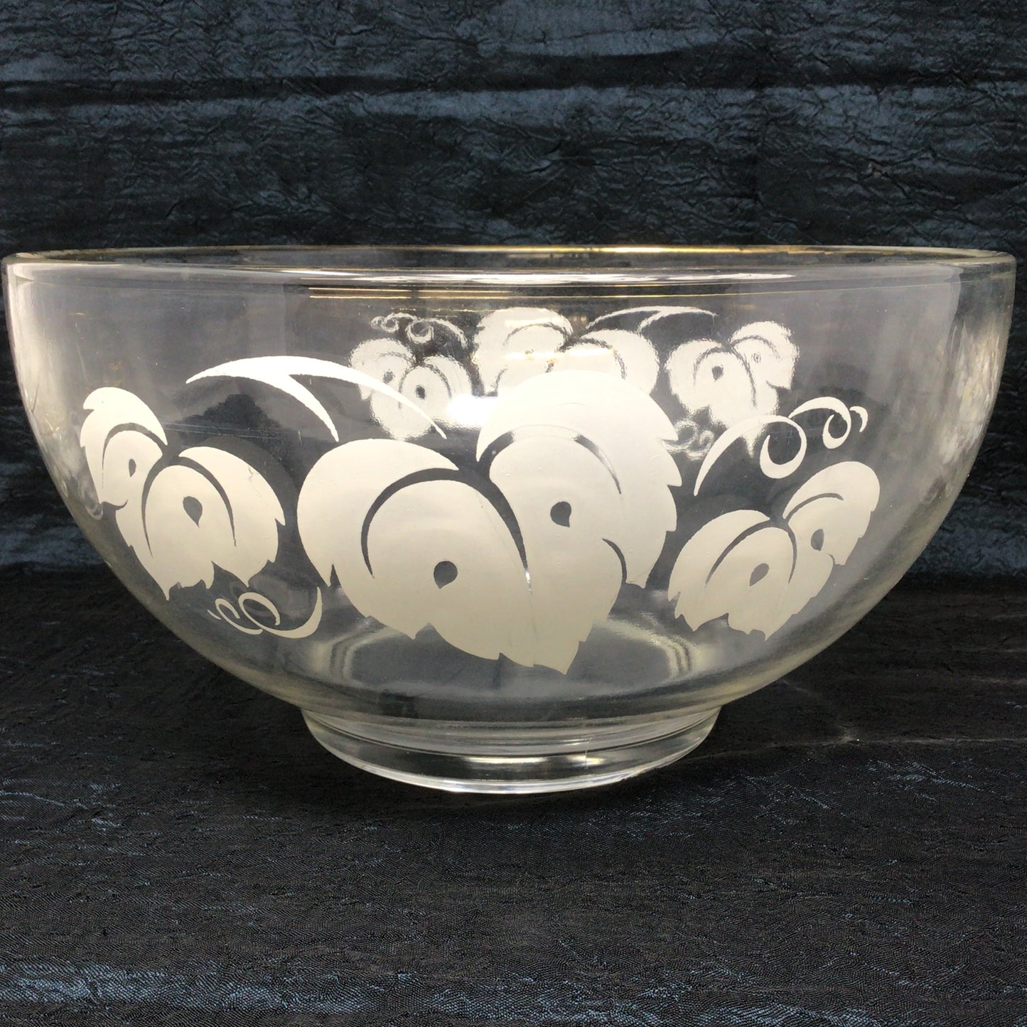 Vintage Punch Bowl Set