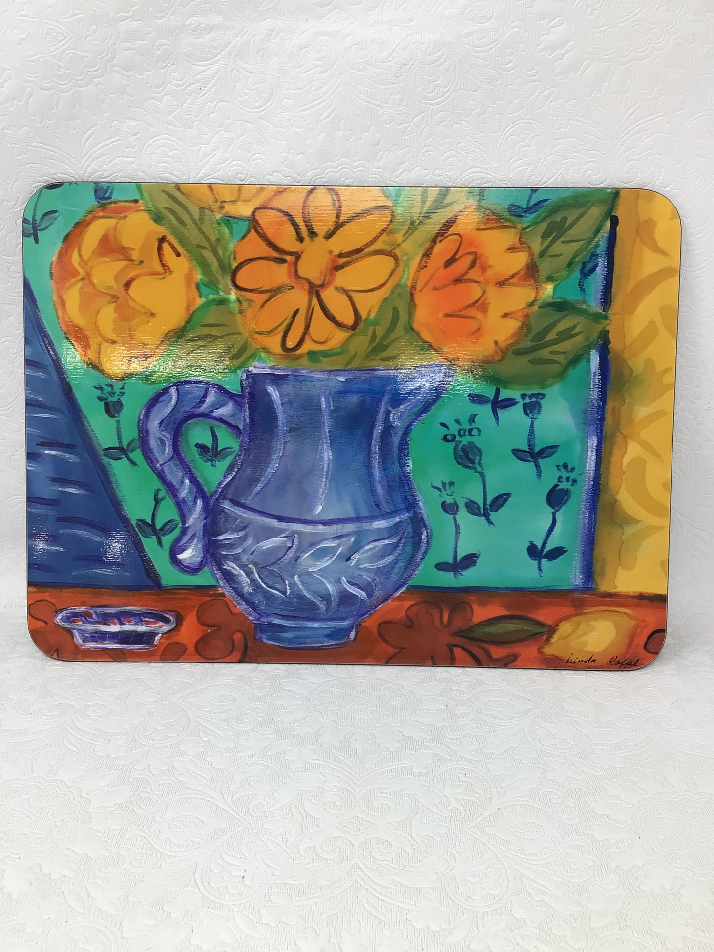 Jason Set of 6 Signed Art Placemats