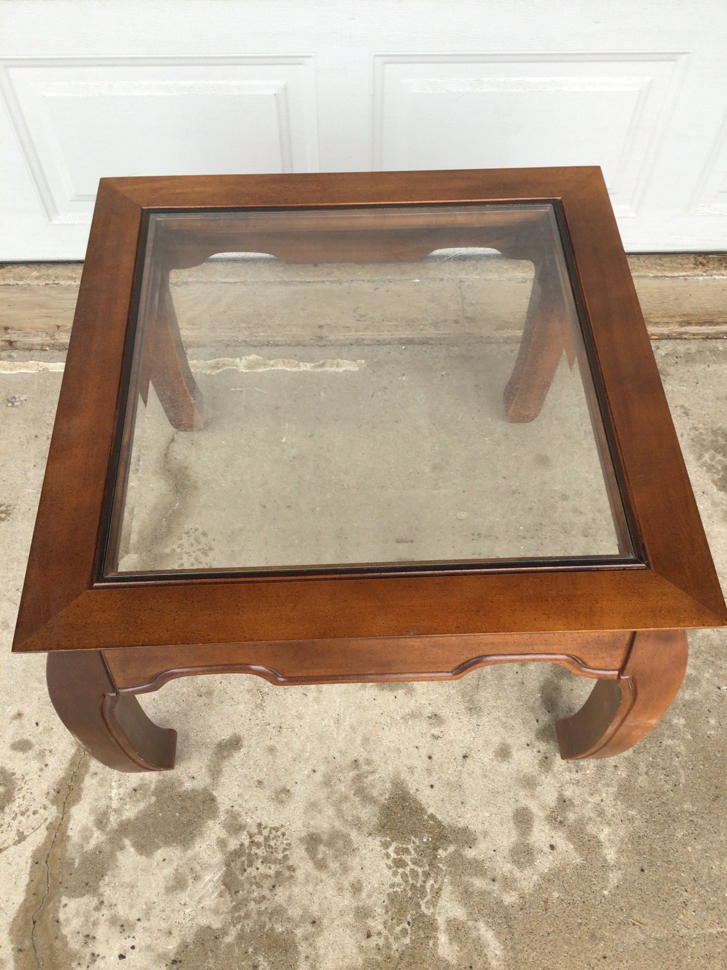 Glass Side Table