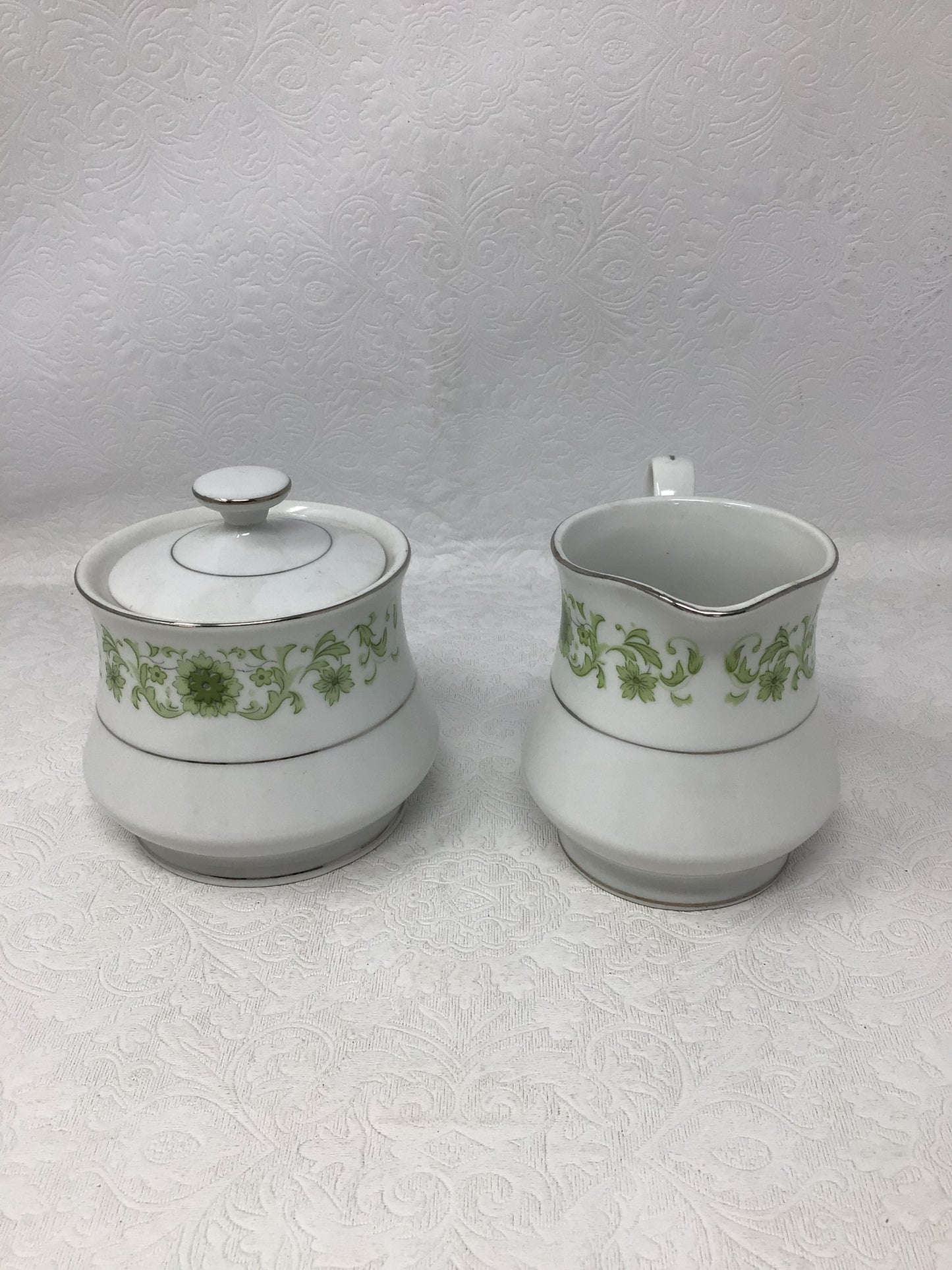 Towne House Japan “Green Dale” Tea Set