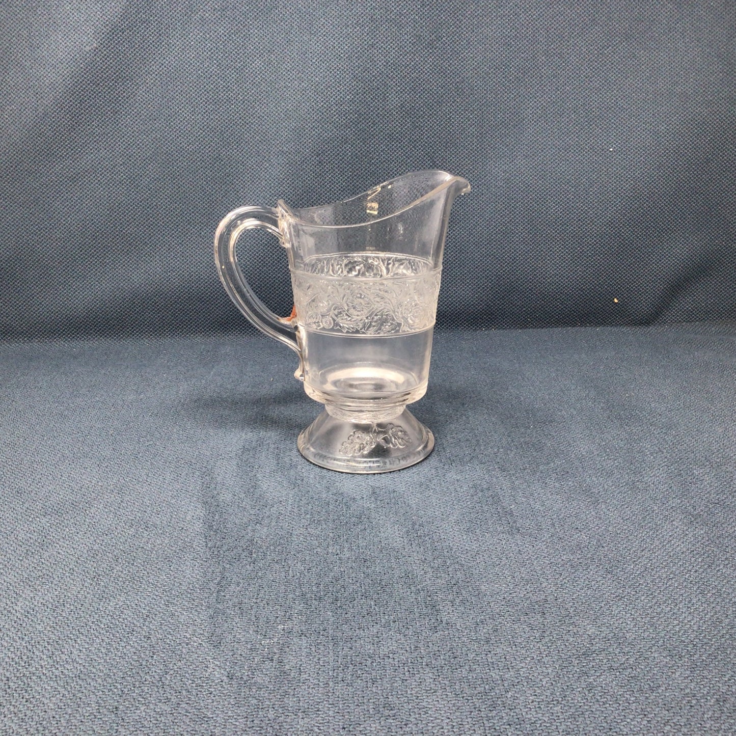 Early American Glass Pitcher