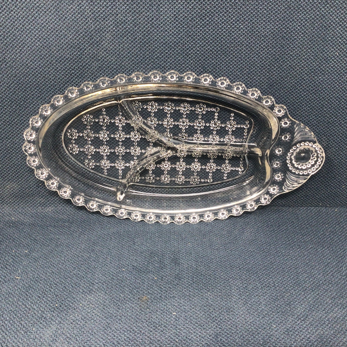 Vintage Hazel Atlas Jewel Relish Tray