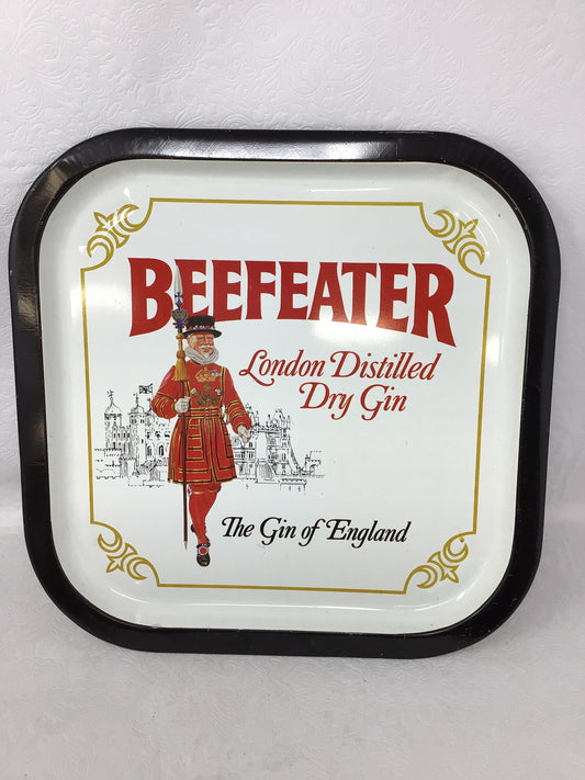 Vintage Beefeater London Distilled Dry Gin Tray