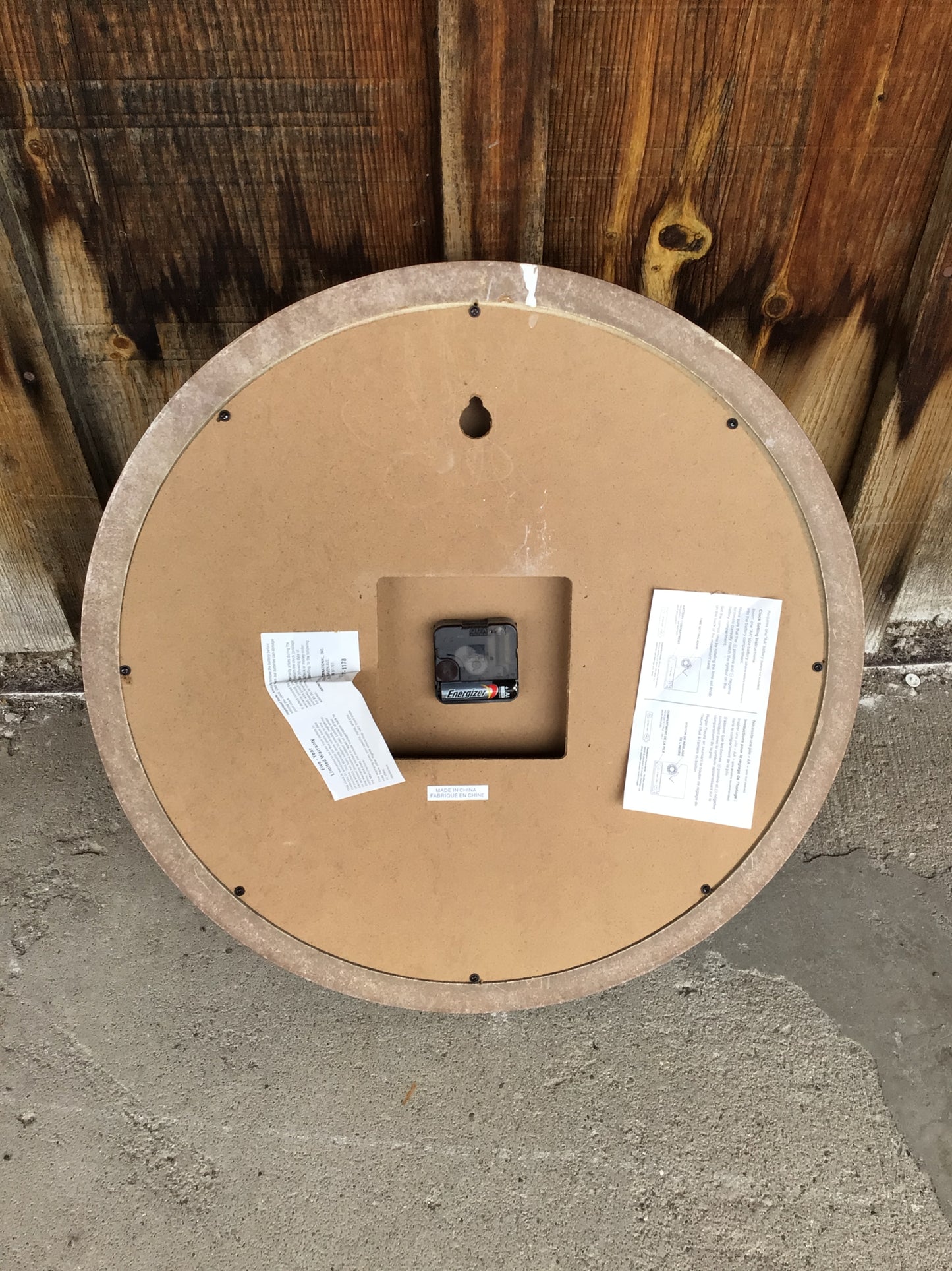 Arbor & Emery Battery-operated Clock