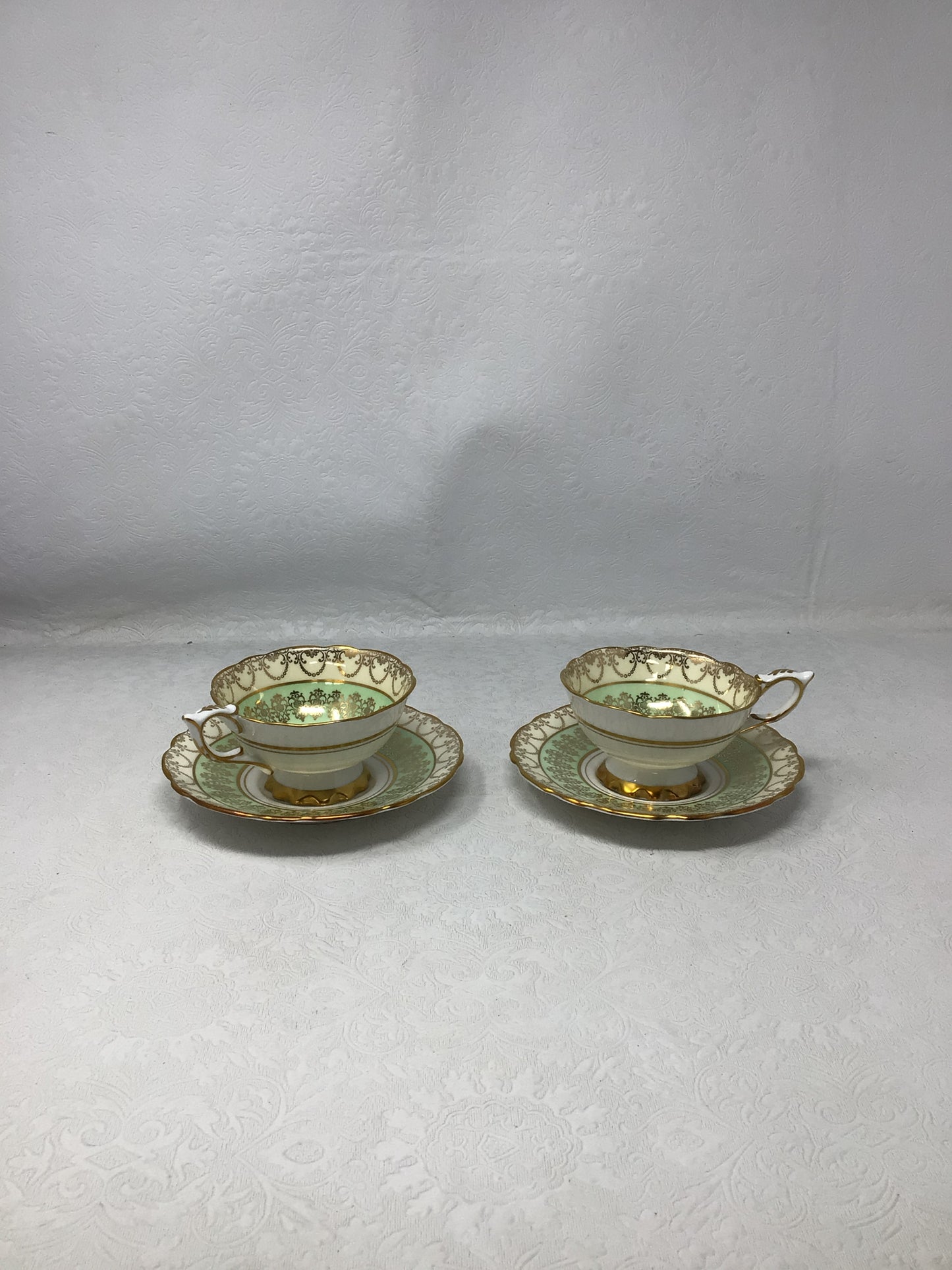 Set of Two 1950’s Royal Stafford Bone China Teacups