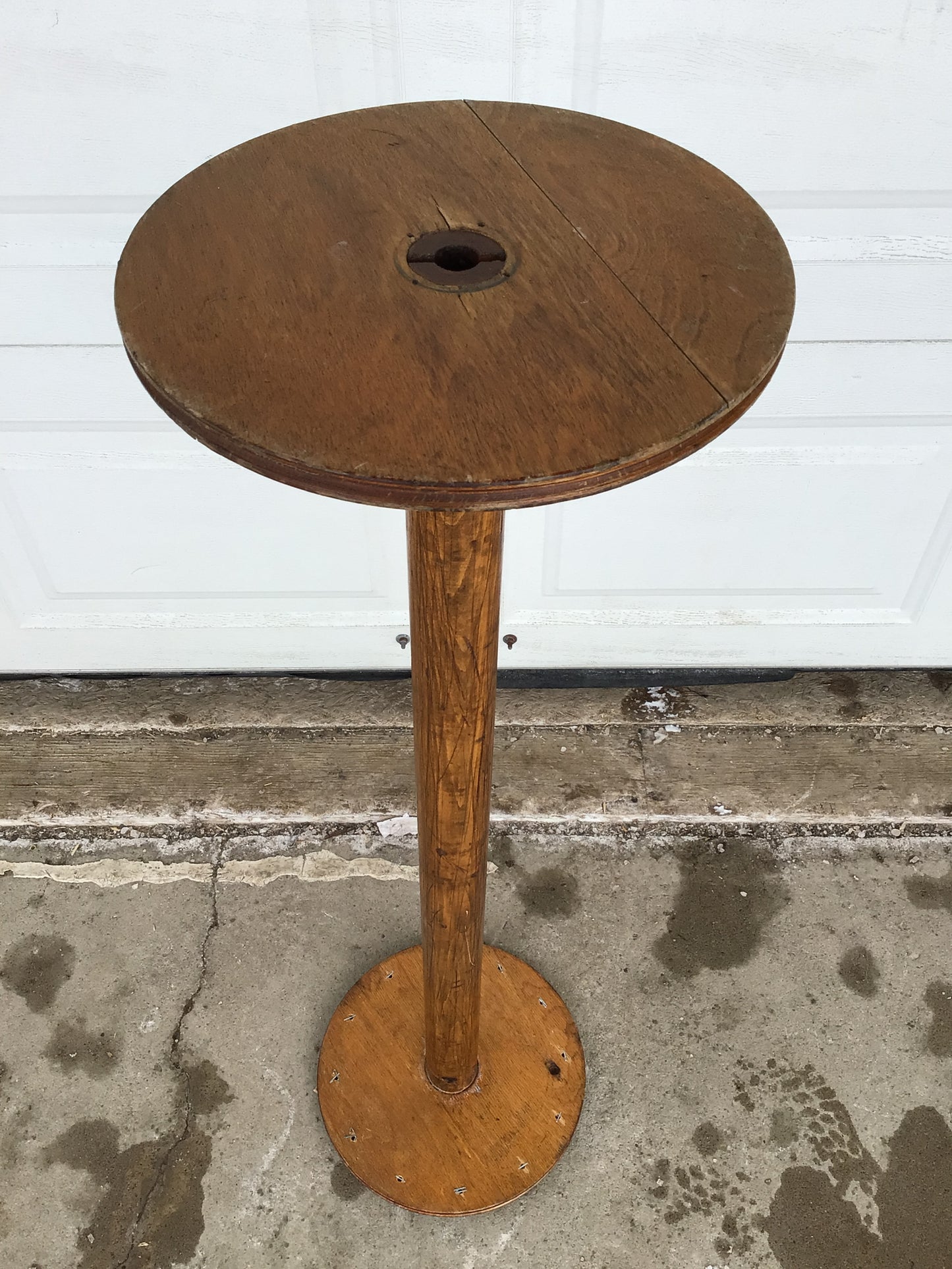 Vintage Spool Plant Stand