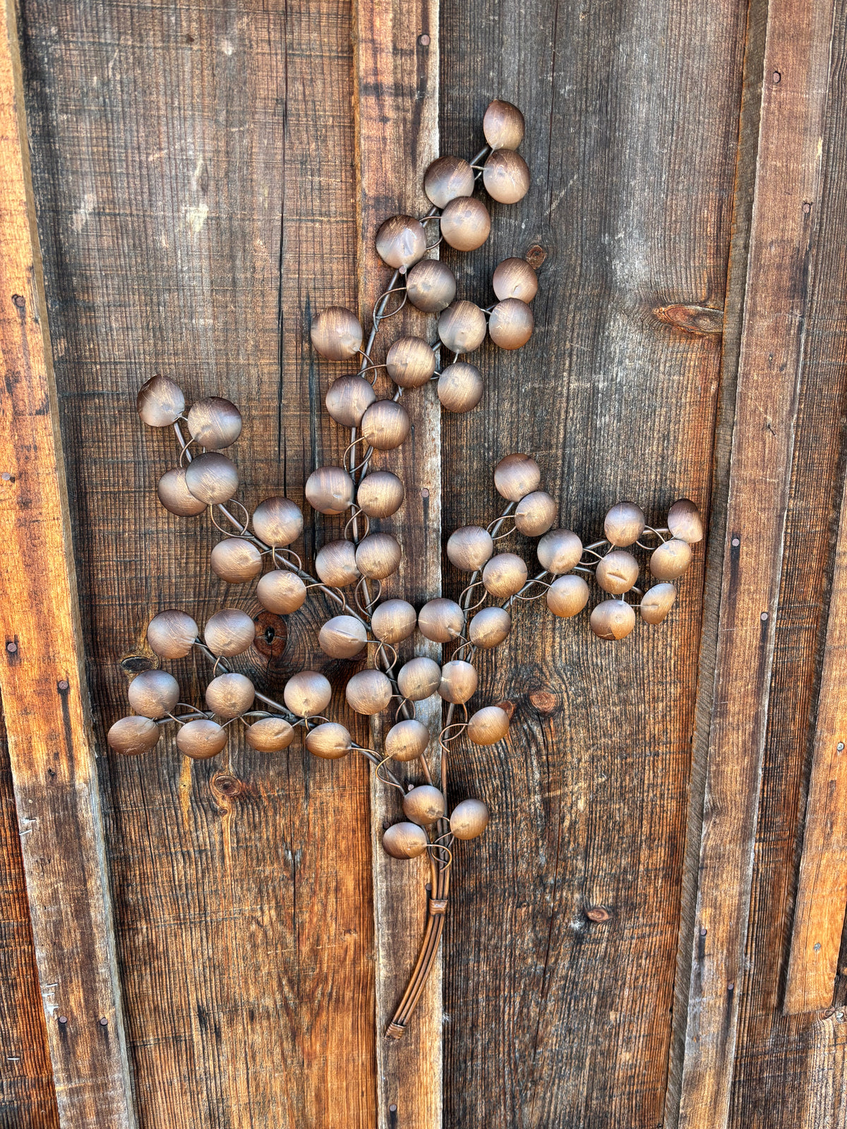Set of 2 Metallic Branches Wall Art