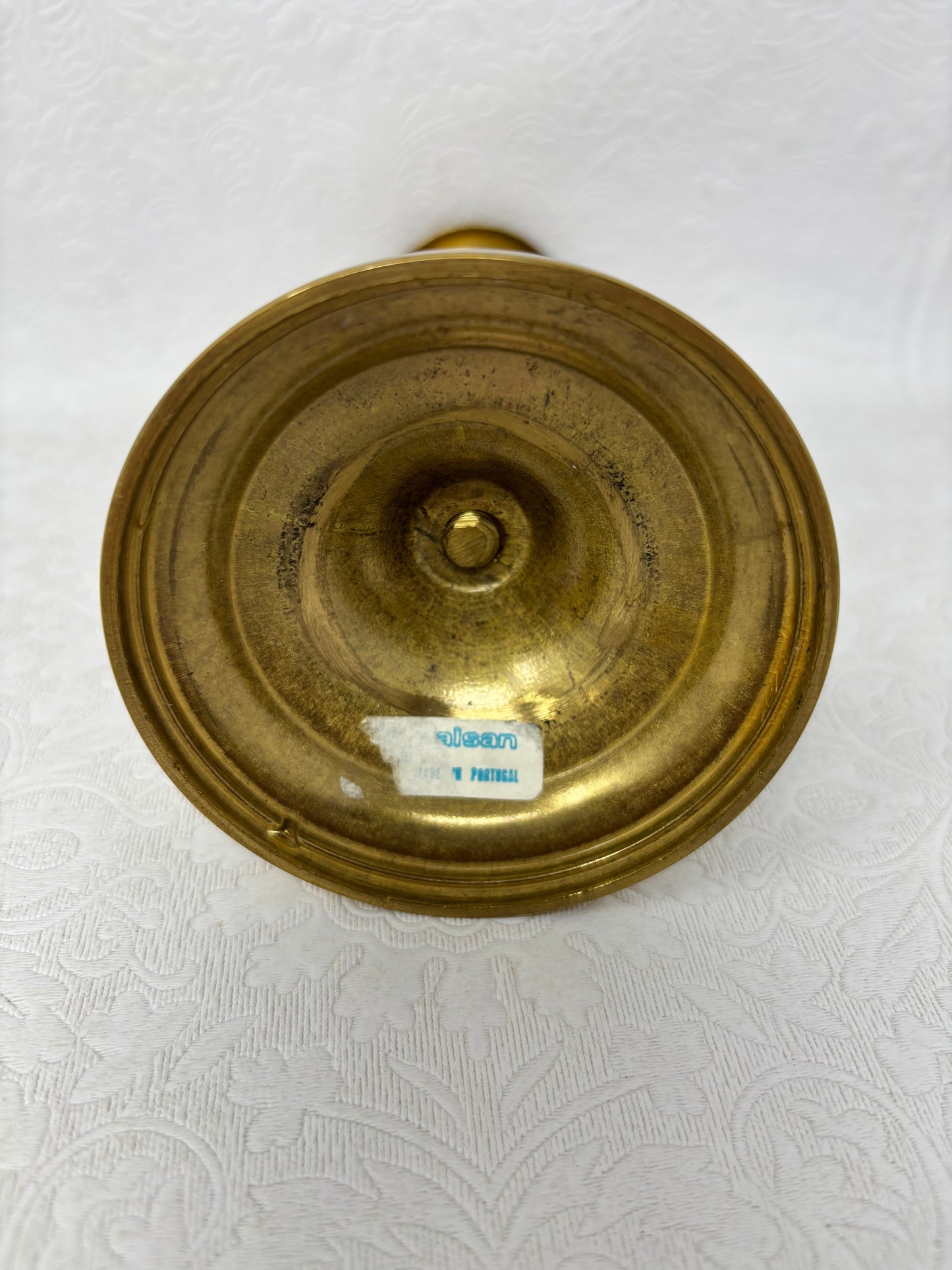 Vintage Brass Candlestick Holder