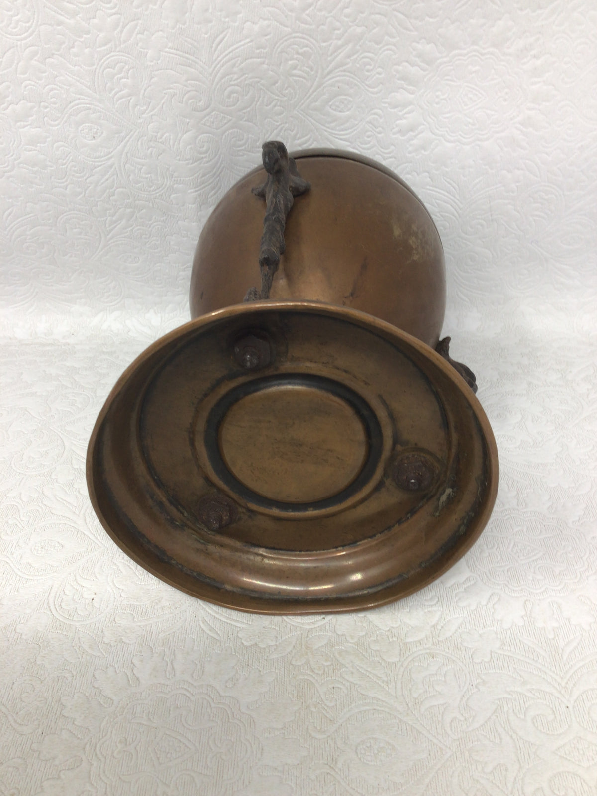 Antique Copper Egg Warmer