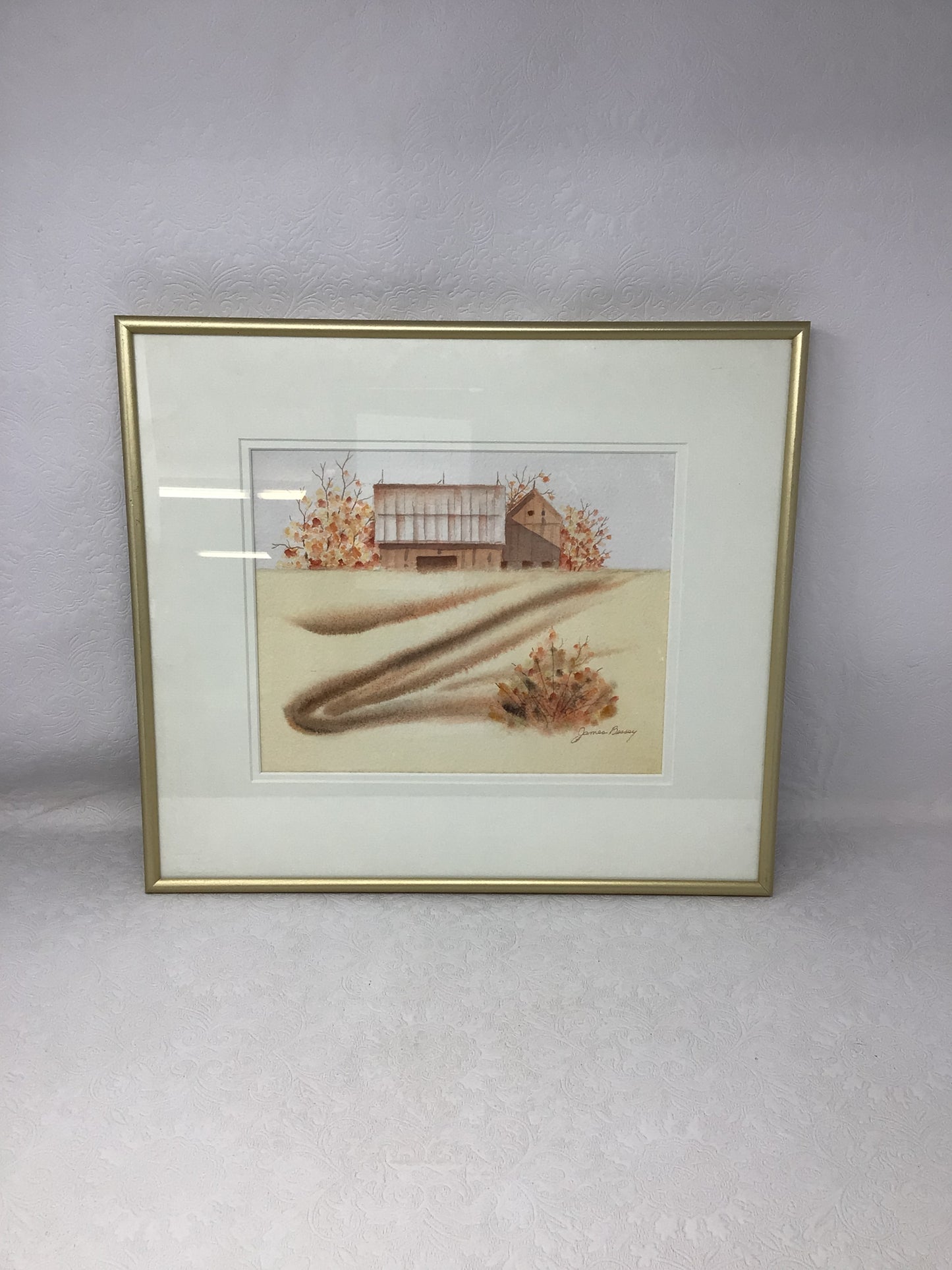Watercolour Print "Autumn Leaves" by James Bessey