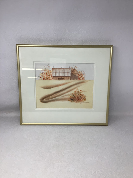 Watercolour Print "Autumn Leaves" by James Bessey