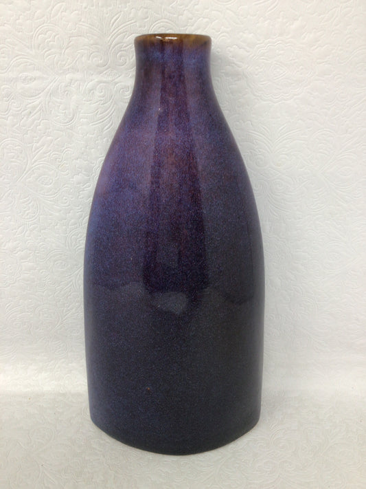Purple Glazed Stonewear Vase