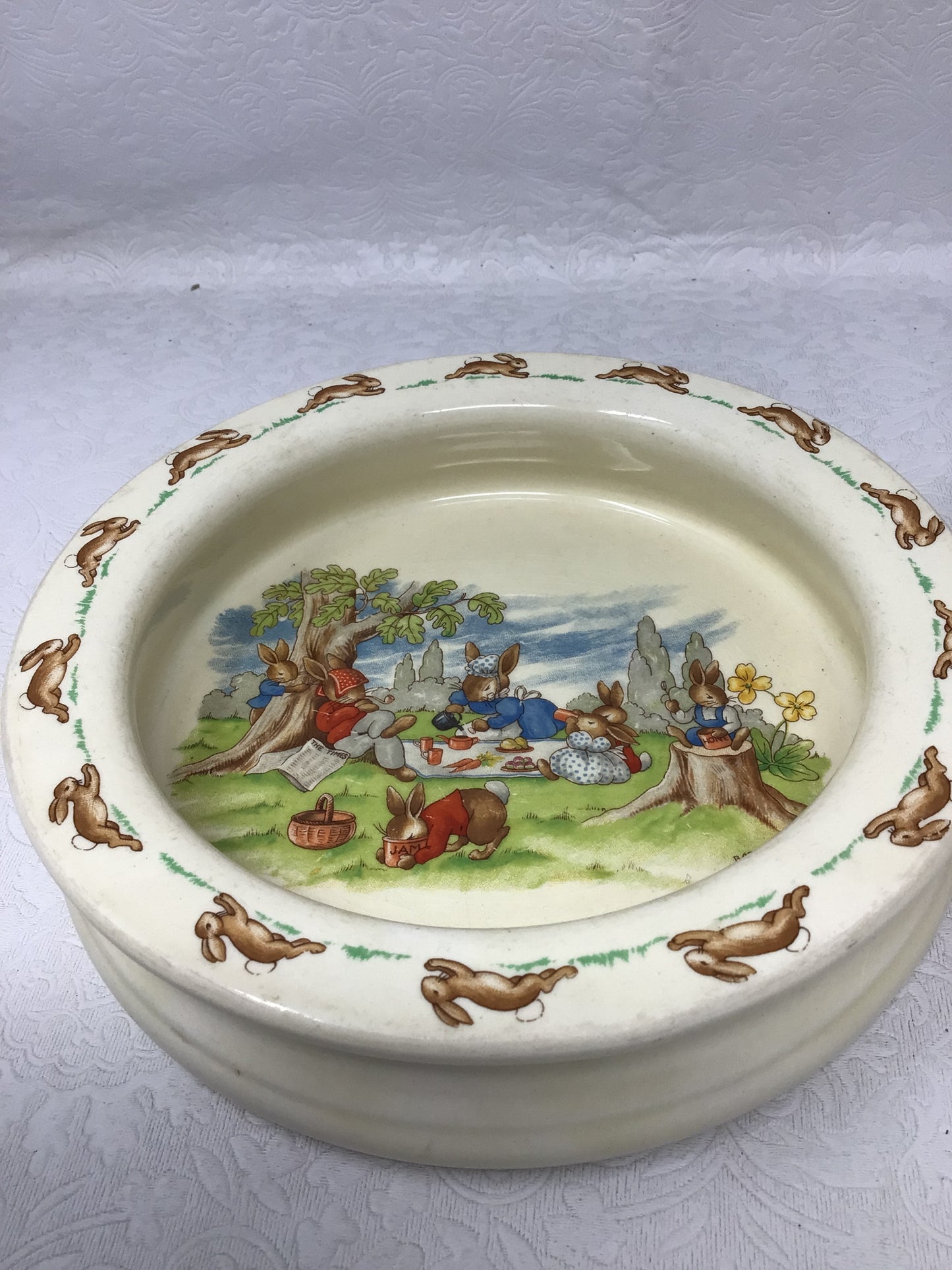 Royal Doulton Bunnykins Baby Dish and Cup
