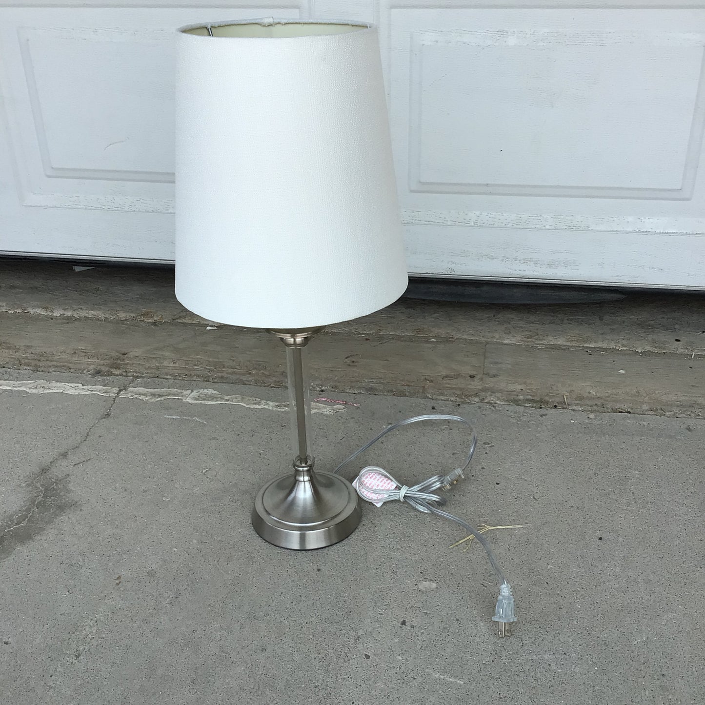 Small Silver Lamp