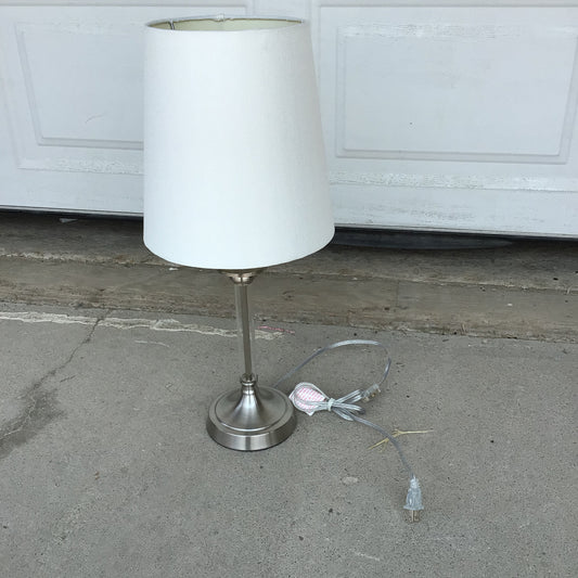 Small Silver Lamp