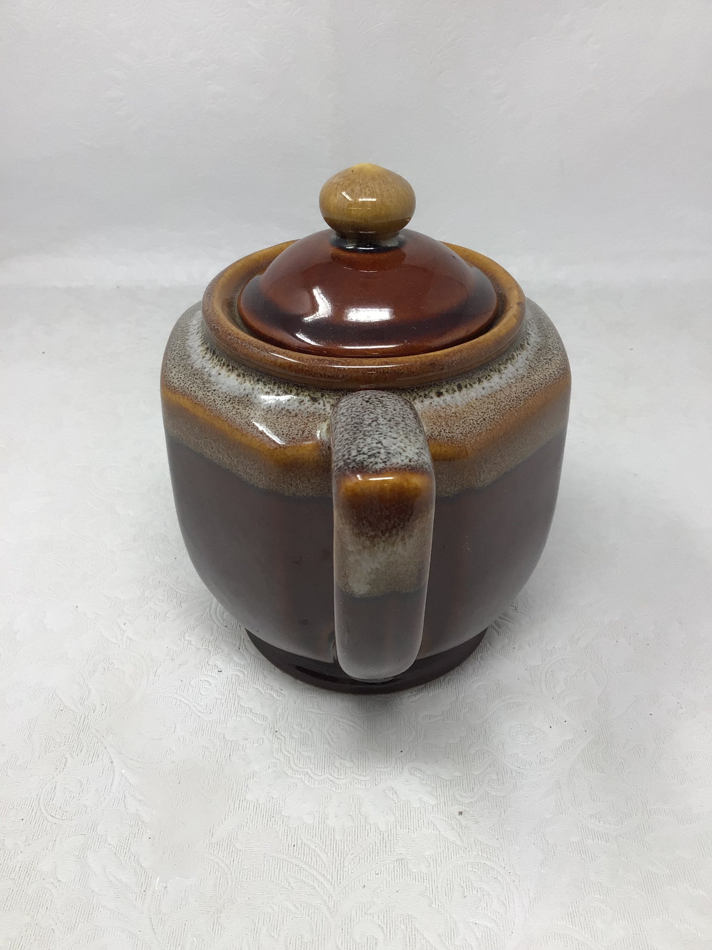 Brown Drip Glaze Teapot